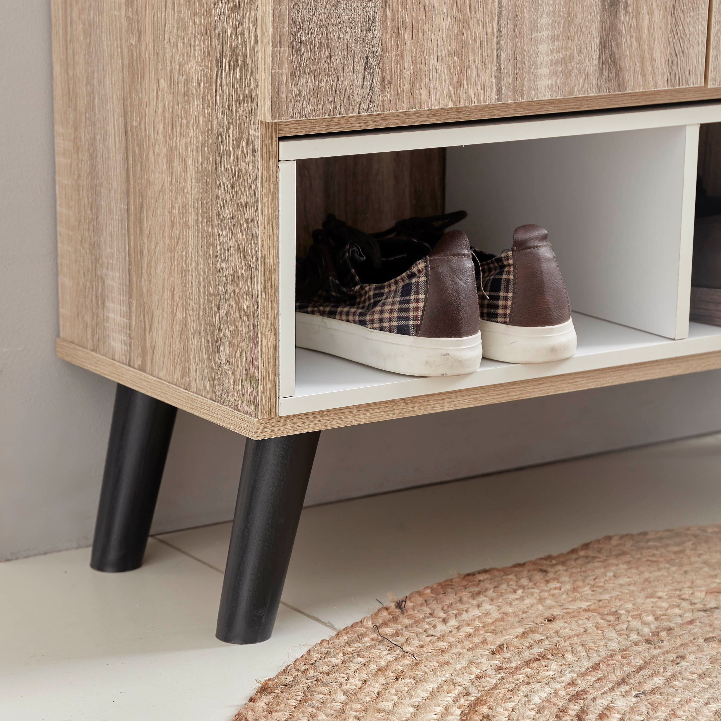 خزانة أحذية ببابين لـ 12 زوج من سانفورد-hbxbedroom-shoecabinetsandracks-image-7