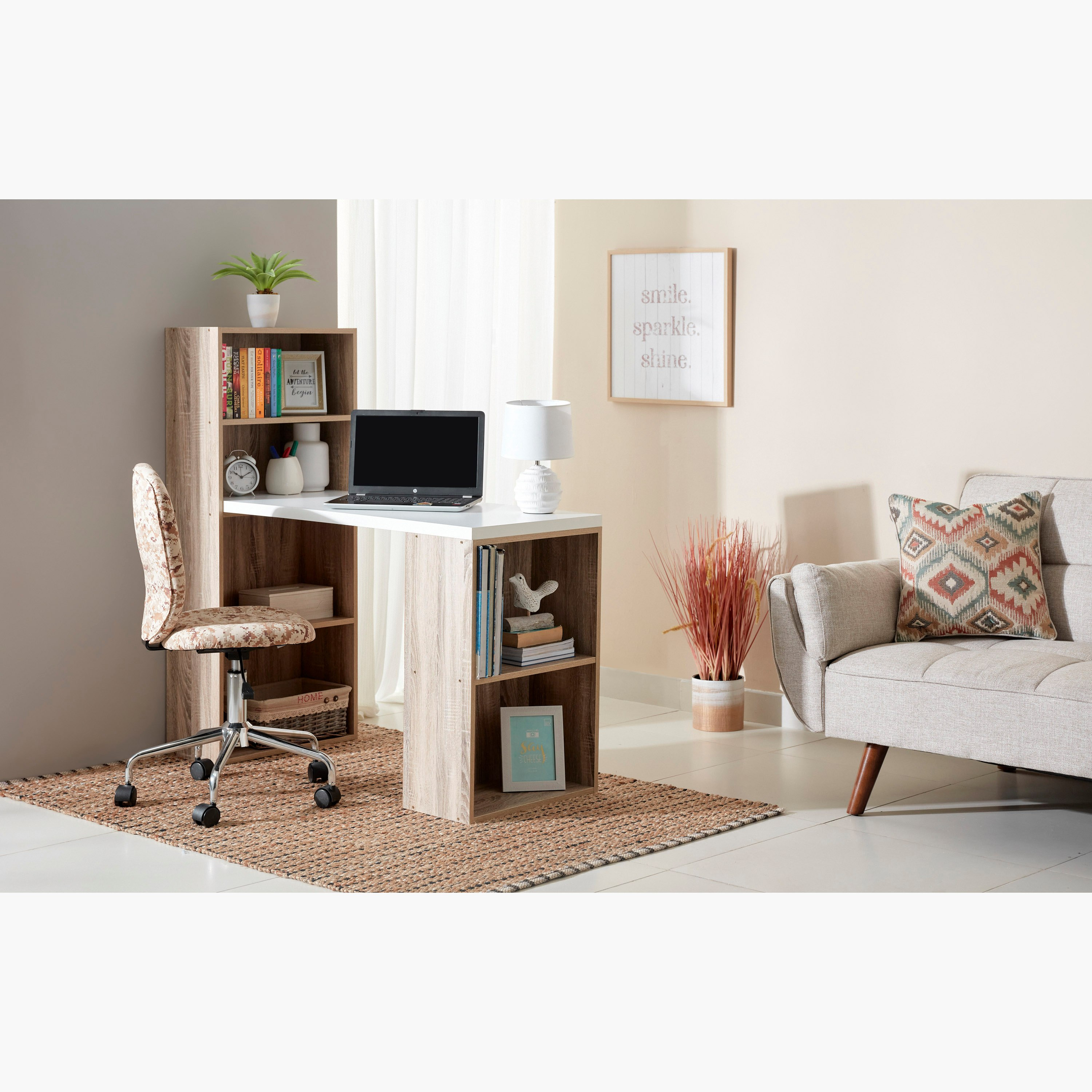 Sanford Bookcase Study Desk-hbxfurniture-office-desks-image-8
