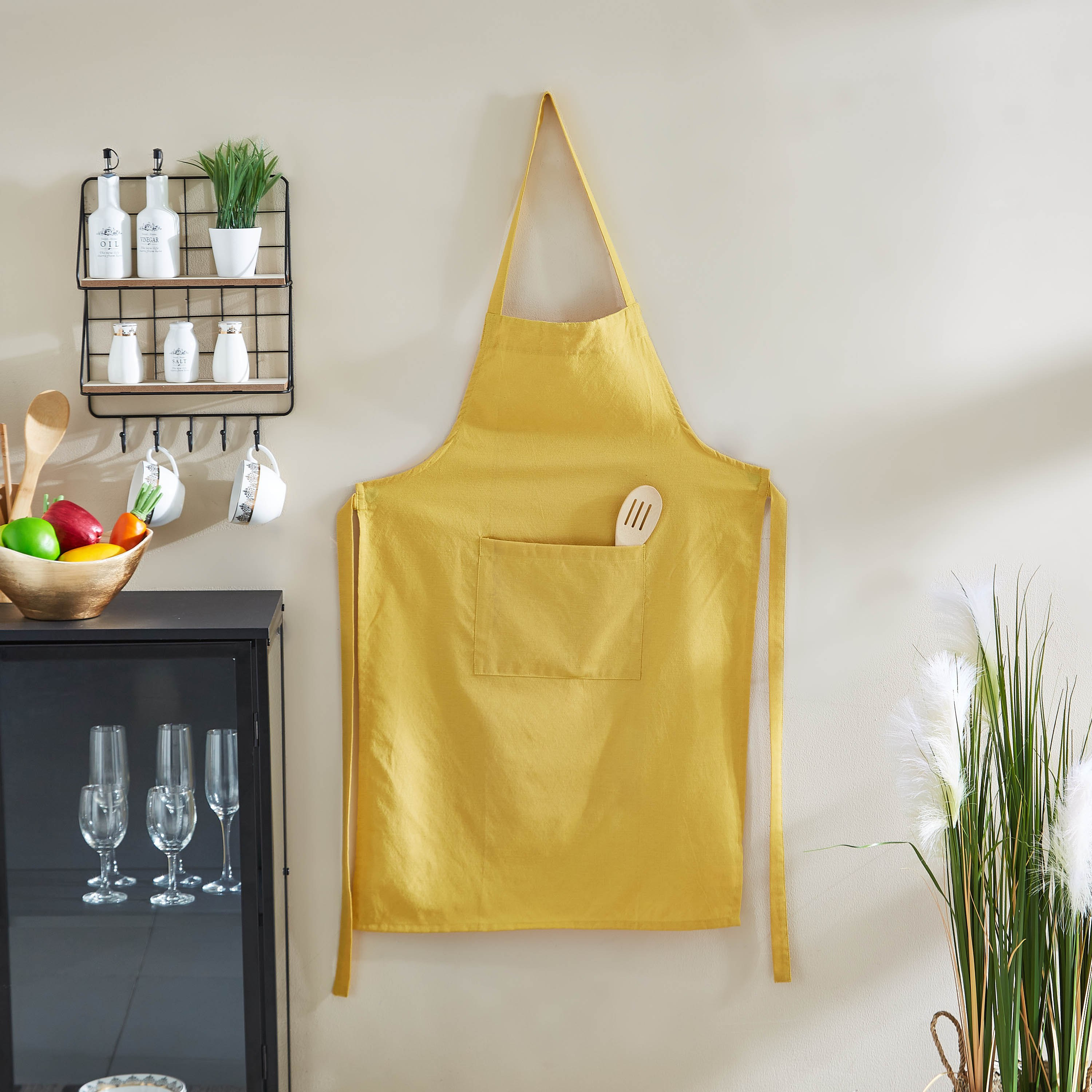 Atlanta Solid Apron - 60x90 cm-hbxhomeware-kitchenware-kitchenlinens-image-1