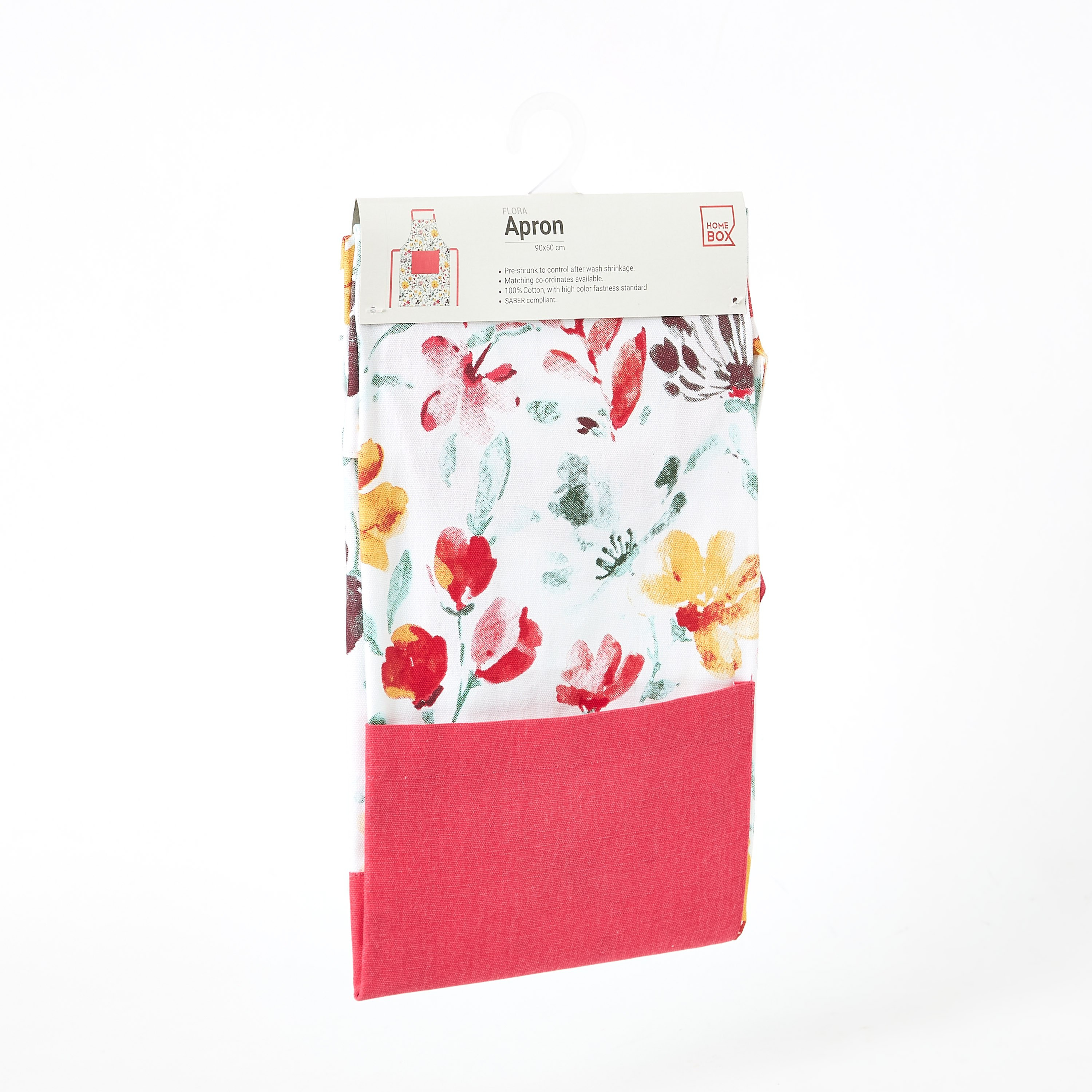 مريلة مطبخ قطنية بطبعات من فلورا كاثرين - 60x90 سم-hbxhomeware-kitchenware-kitchenlinens-image-4