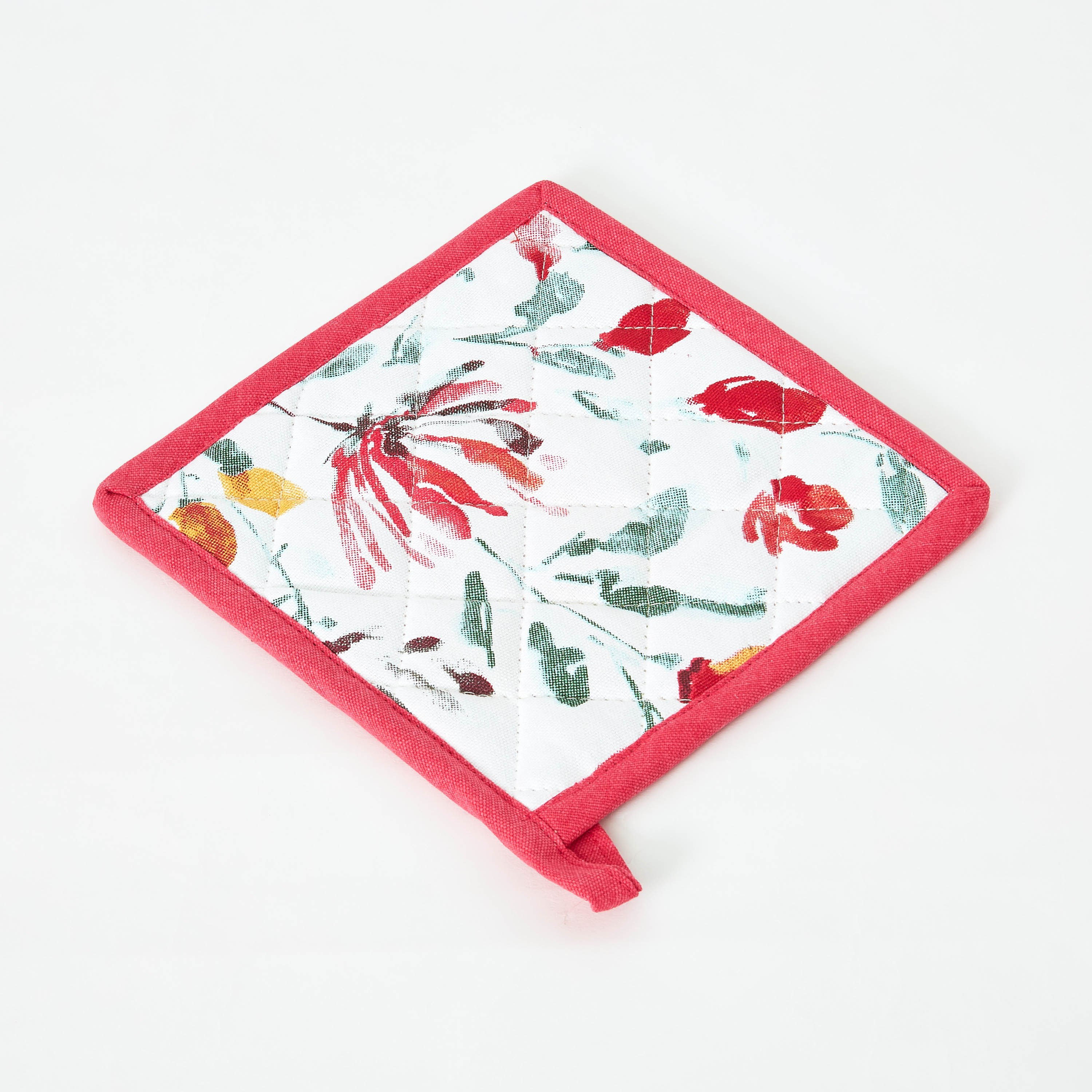 حامل وعاء قطني بطبعات زهرية من كاثرين - 20x20 سم-hbxhomeware-kitchenware-kitchenlinens-image-4