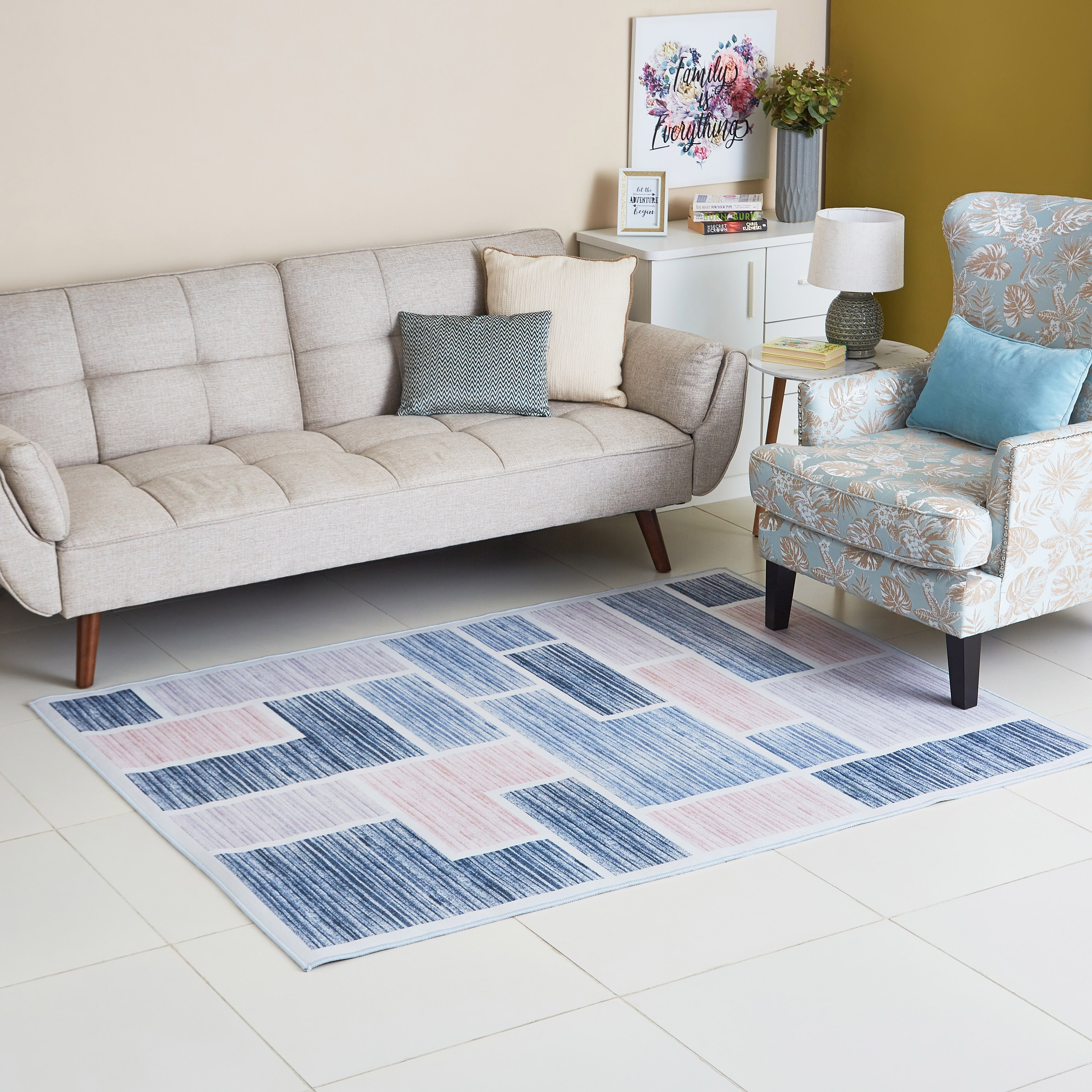 سجادة بطبعات من سوليداد أمفورا - 110x160 سم-hbxdecorandfurnishings-floorcoverings-rugs-image-1