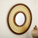 Delilah Premium Metal Decorative Wall Mirror with Decorative Border - 60x2x60 cm-Mirrors-thumbnailMobile-0