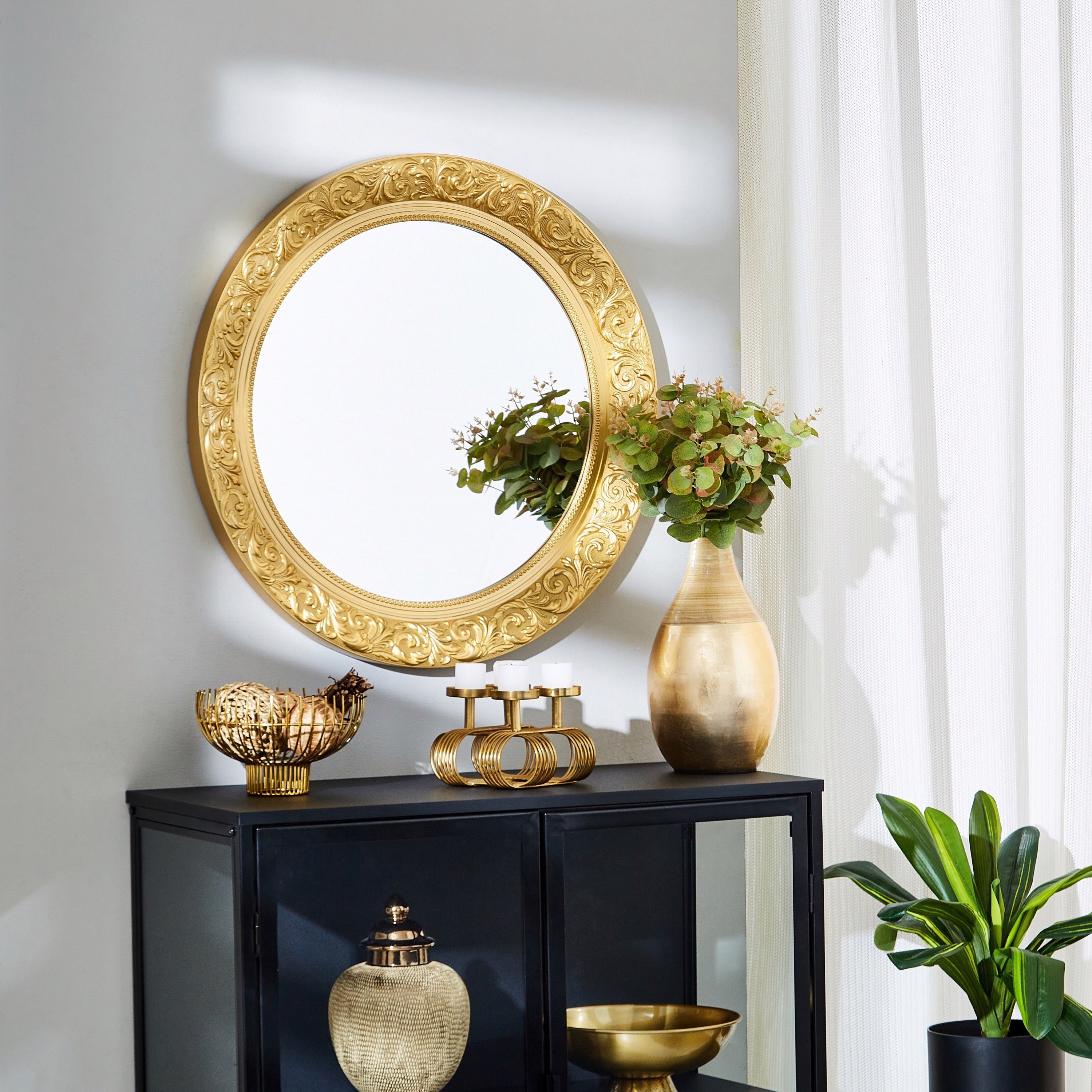مرآة ديكور مستديرة من كارمن - 70x4 سم-PROMO_HB_AE_B1G1_250925-image-4