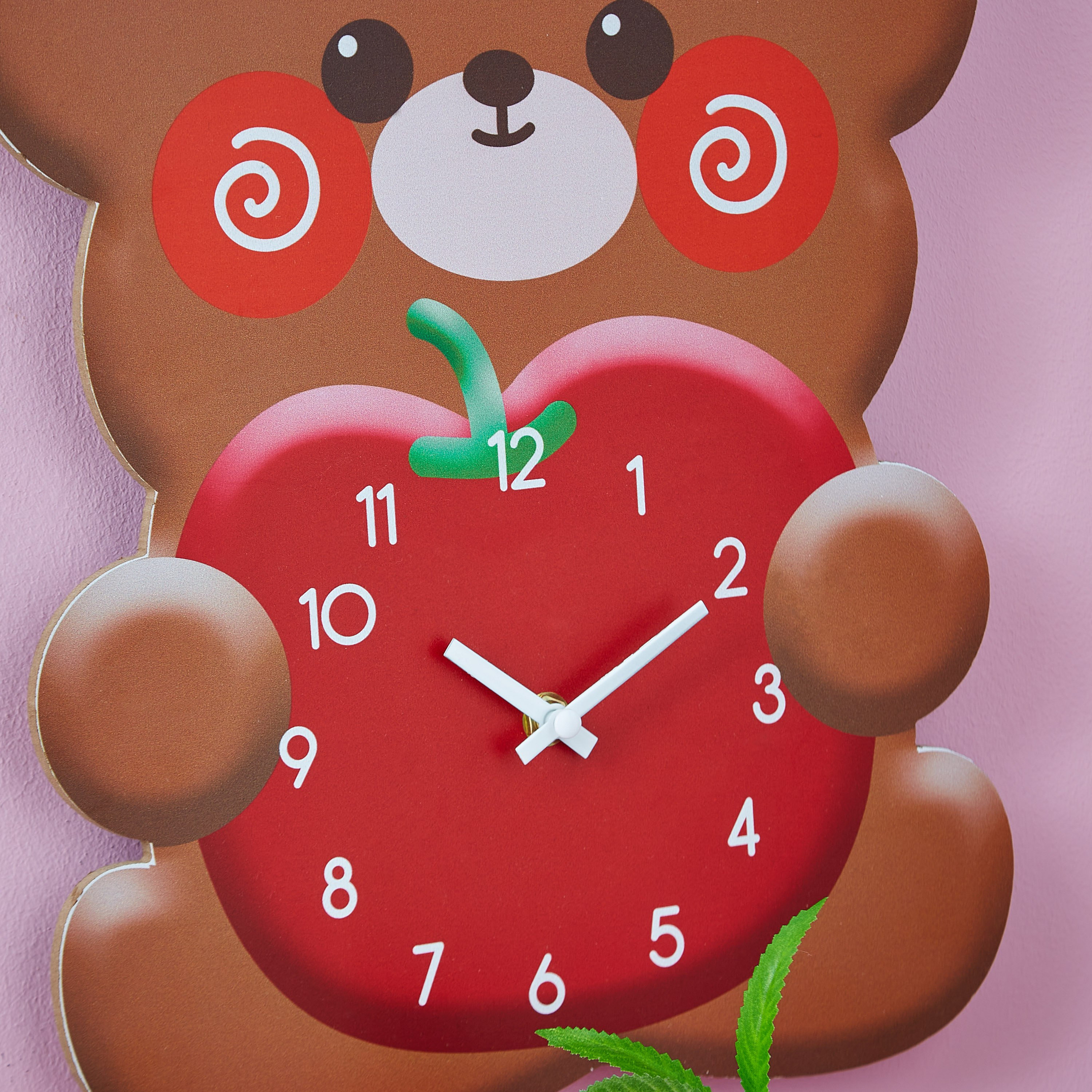 ساعة إم دي إف على شكل دب تيدي من إيبوك - 30×36 سم-hbxhomeware-hbxkidsandyouth-image-2
