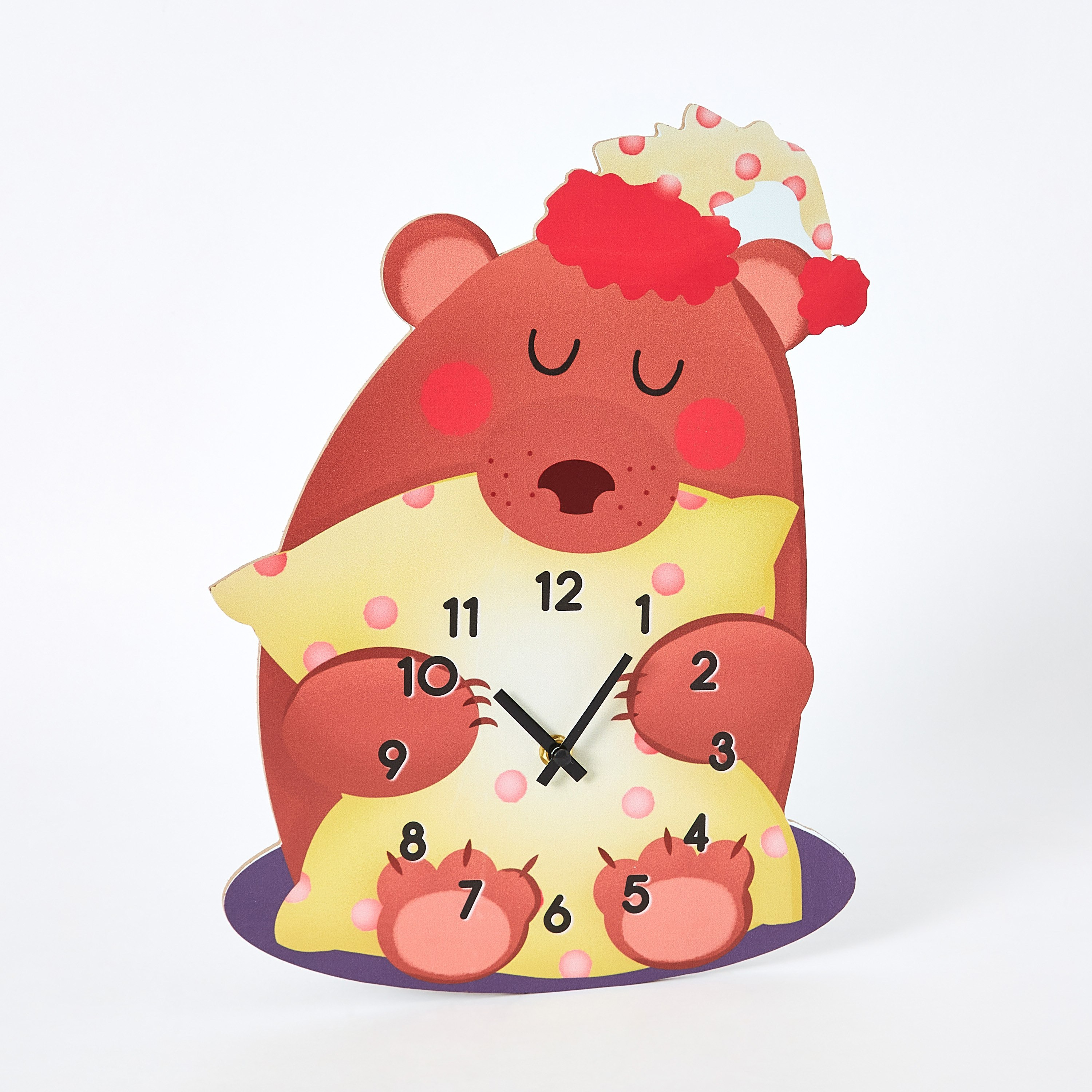ساعة إم دي إف على شكل دب ليلي من إيبوك - 27×36 سم-hbxhomeware-hbxkidsandyouth-image-4