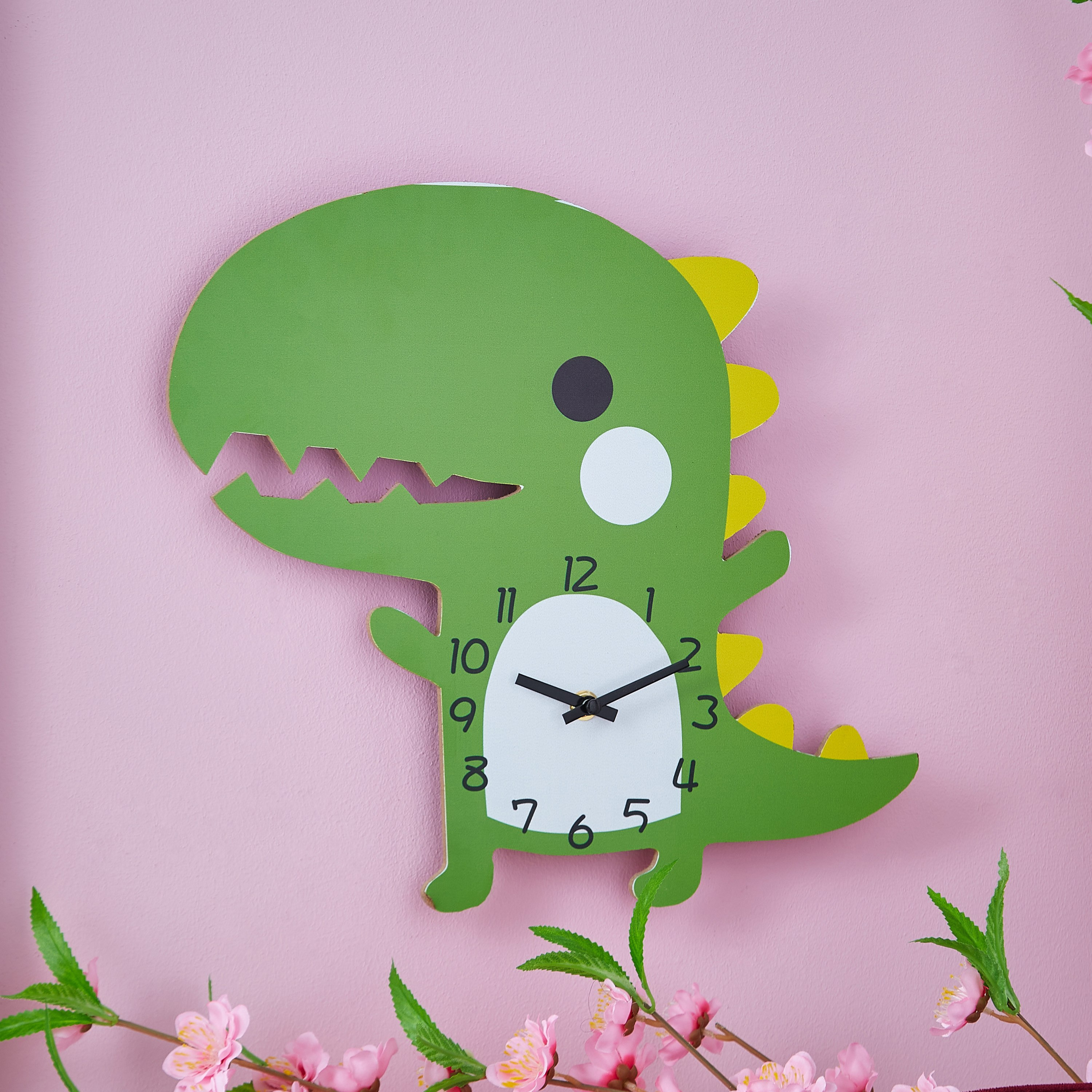 ساعة إم دي إف على شكل دينو من إيبوك - 32×36 سم-hbxhomeware-hbxkidsandyouth-image-1