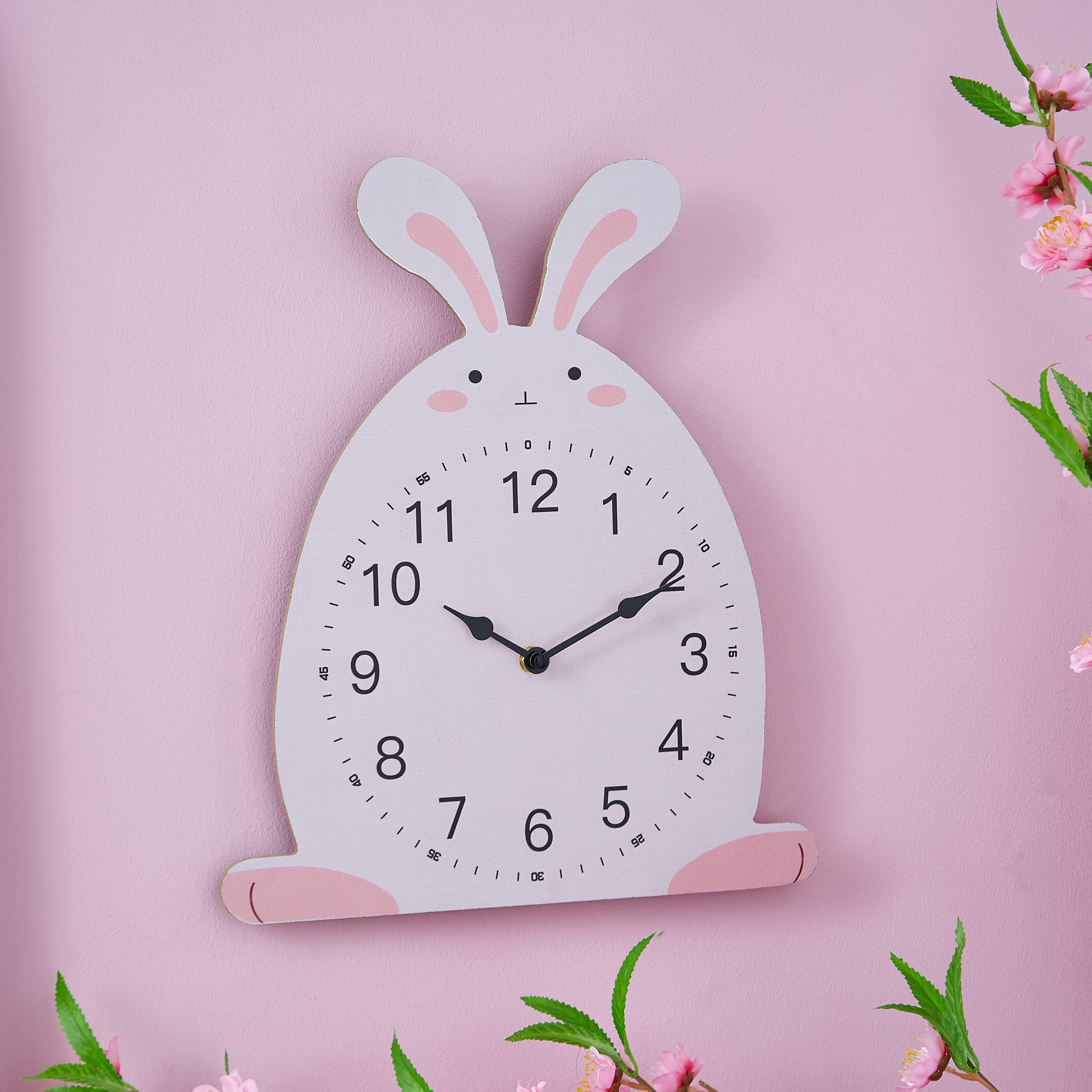 ساعة إم دي إف على شكل أرنب من إيبوك - 30x36 سم-hbxhomeware-hbxkidsandyouth-image-1