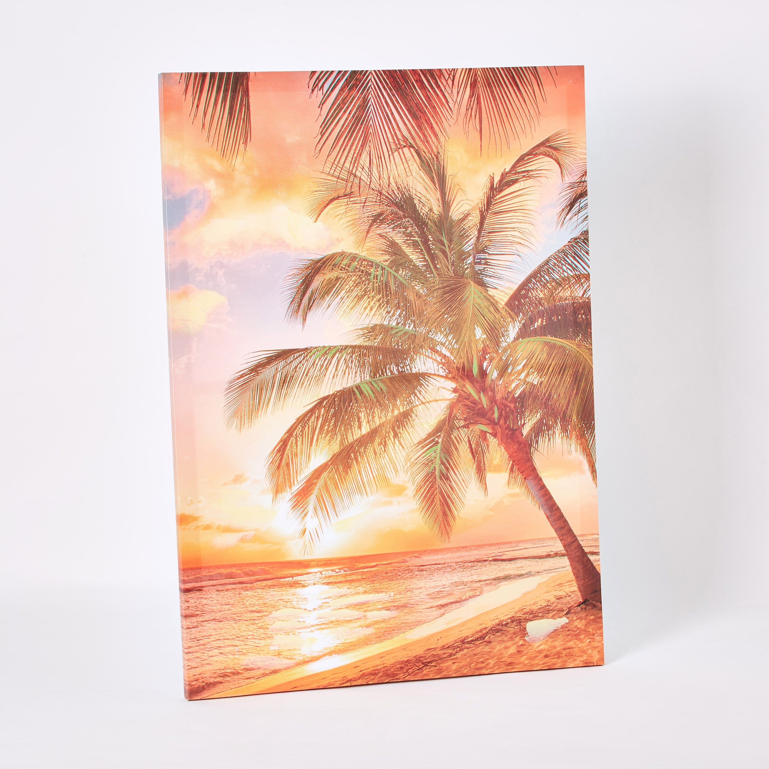 Jade Printed and Handpainted Sunset Canvas Framed Picture - 60x3x40 cm-hbxhomeware-hbxdecorandfurnishings-image-5