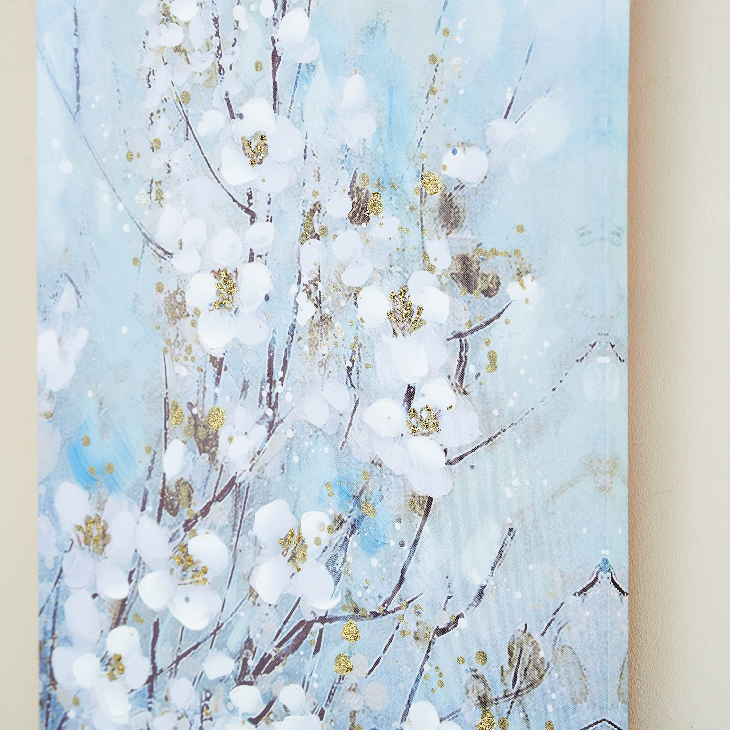 لوحة كانفاس مؤطرة بطبعات ورسومات أزهار من جايد - 100x3x50 سم-hbxhomeware-hbxdecorandfurnishings-image-3