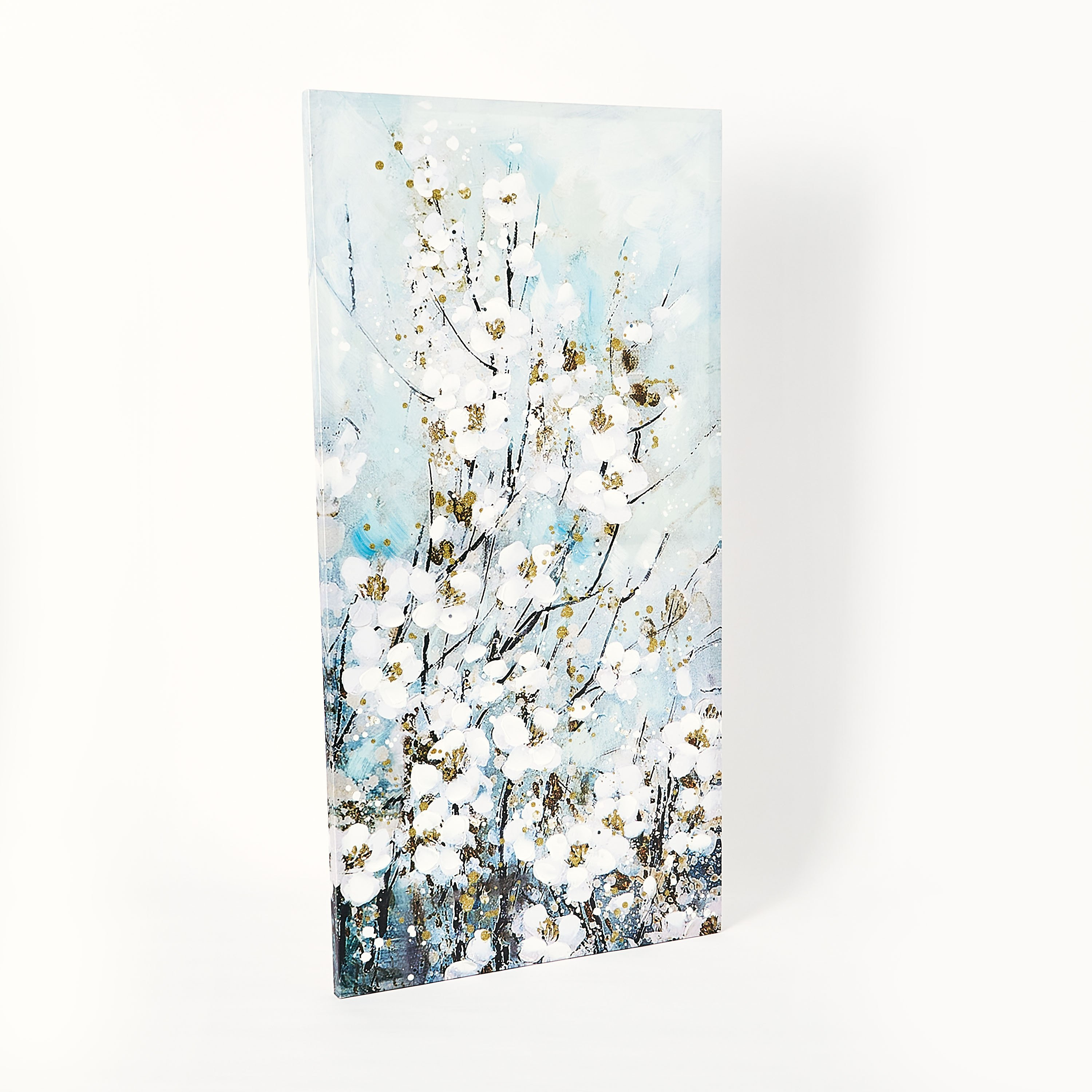 لوحة كانفاس مؤطرة بطبعات ورسومات أزهار من جايد - 100x3x50 سم-hbxhomeware-hbxdecorandfurnishings-image-5