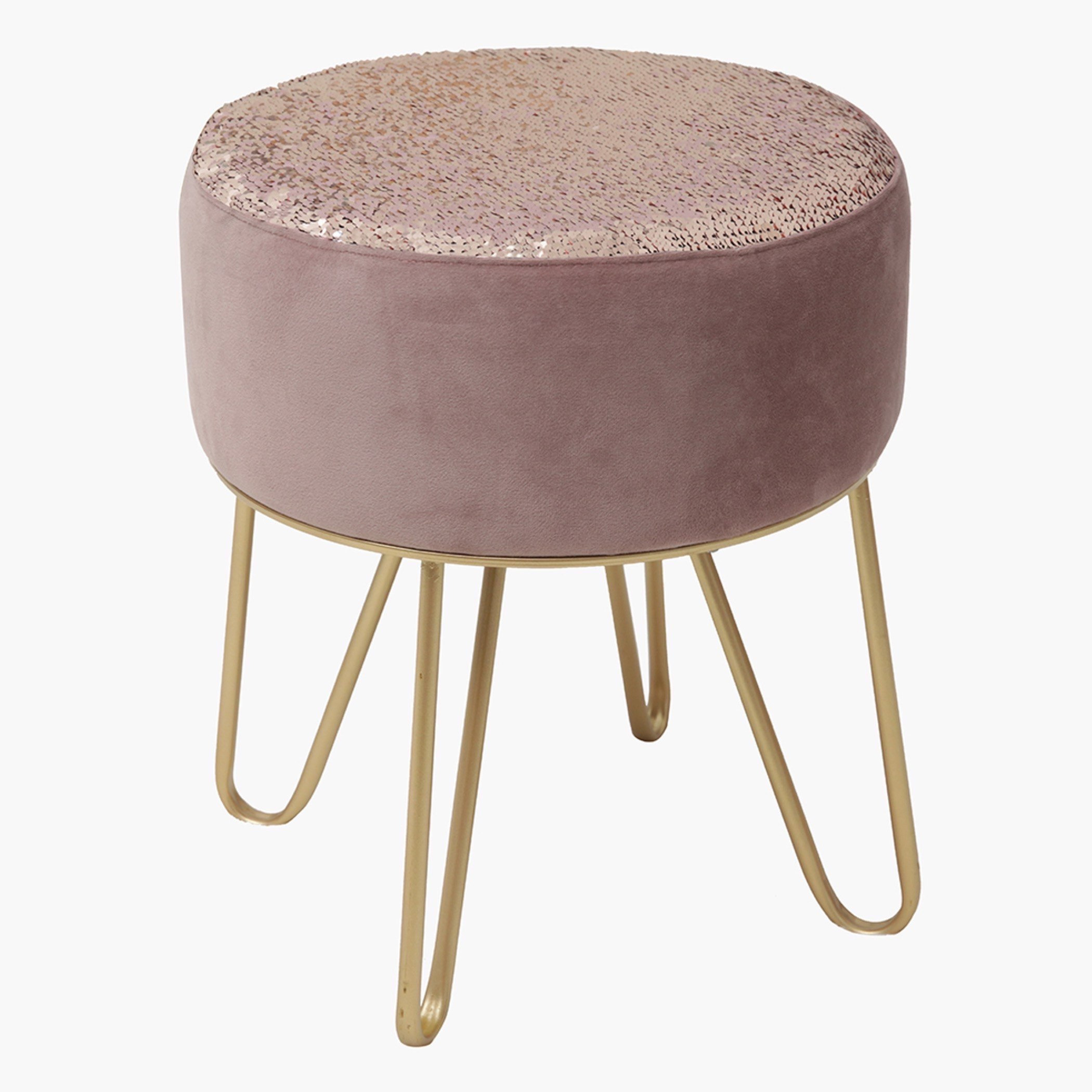Gatsby Velvet Stool-hbxlivingroom-sofasandarmchairs-ottomansandfootstools-image-3
