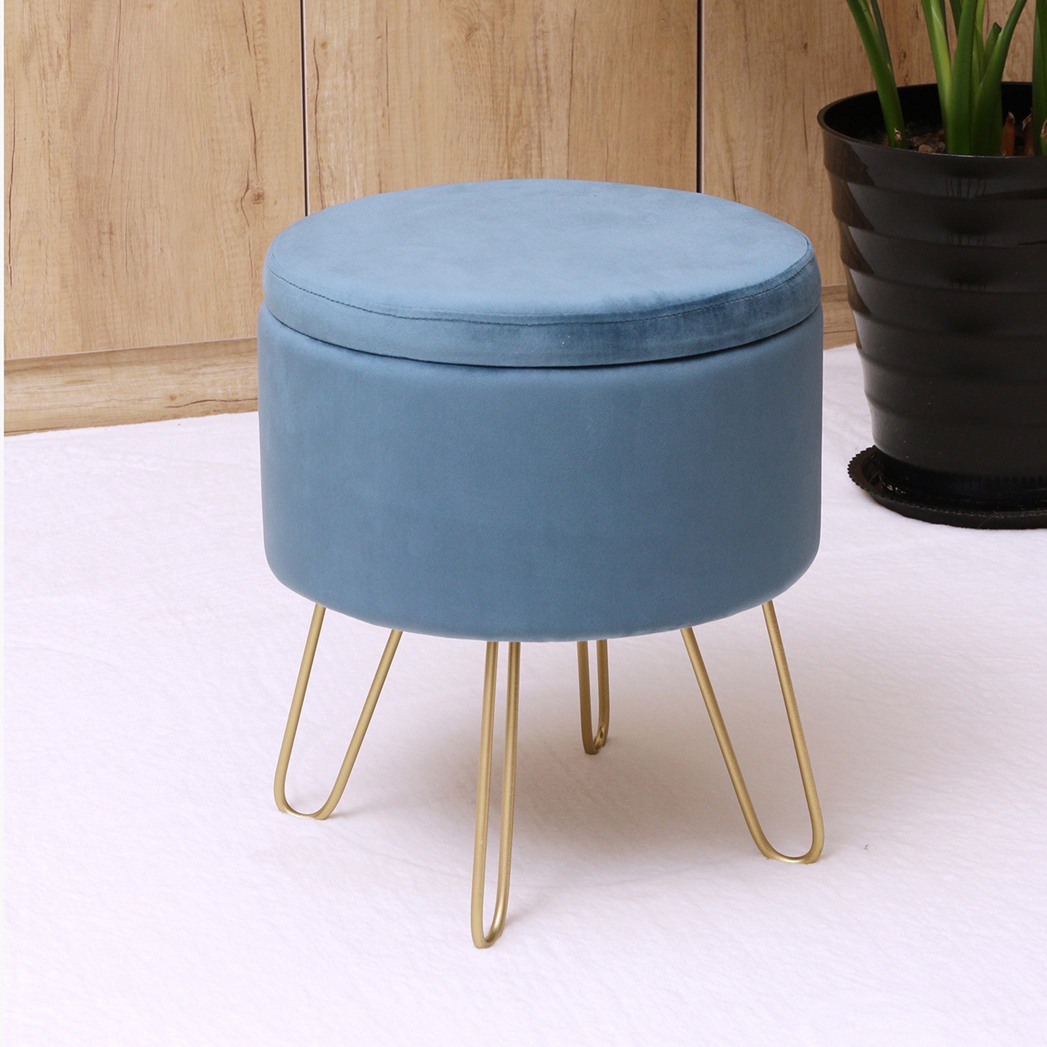 كرسي مخملي بوحدة تخزين من نيلتون-hbxlivingroom-sofasandarmchairs-ottomansandfootstools-image-1