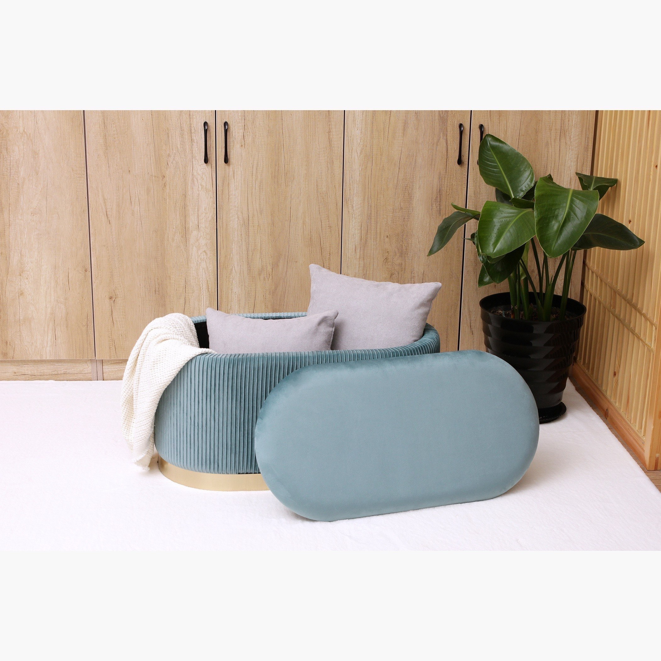 طقم مسند قدم مخملي 3 قطع بوحدة تخزين من إيفلين-hbxlivingroom-sofasandarmchairs-ottomansandfootstools-image-5