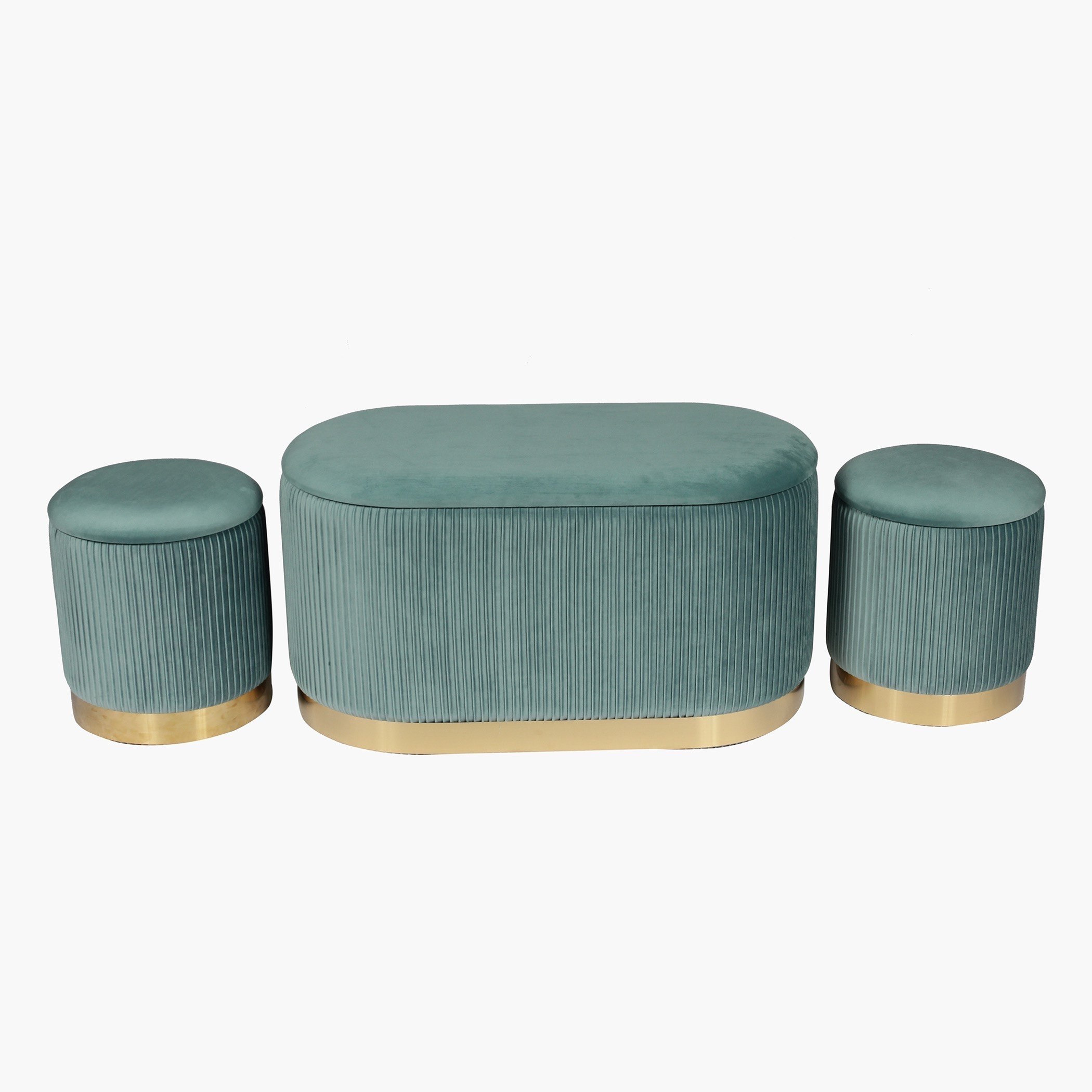 طقم مسند قدم مخملي 3 قطع بوحدة تخزين من إيفلين-hbxlivingroom-sofasandarmchairs-ottomansandfootstools-image-6