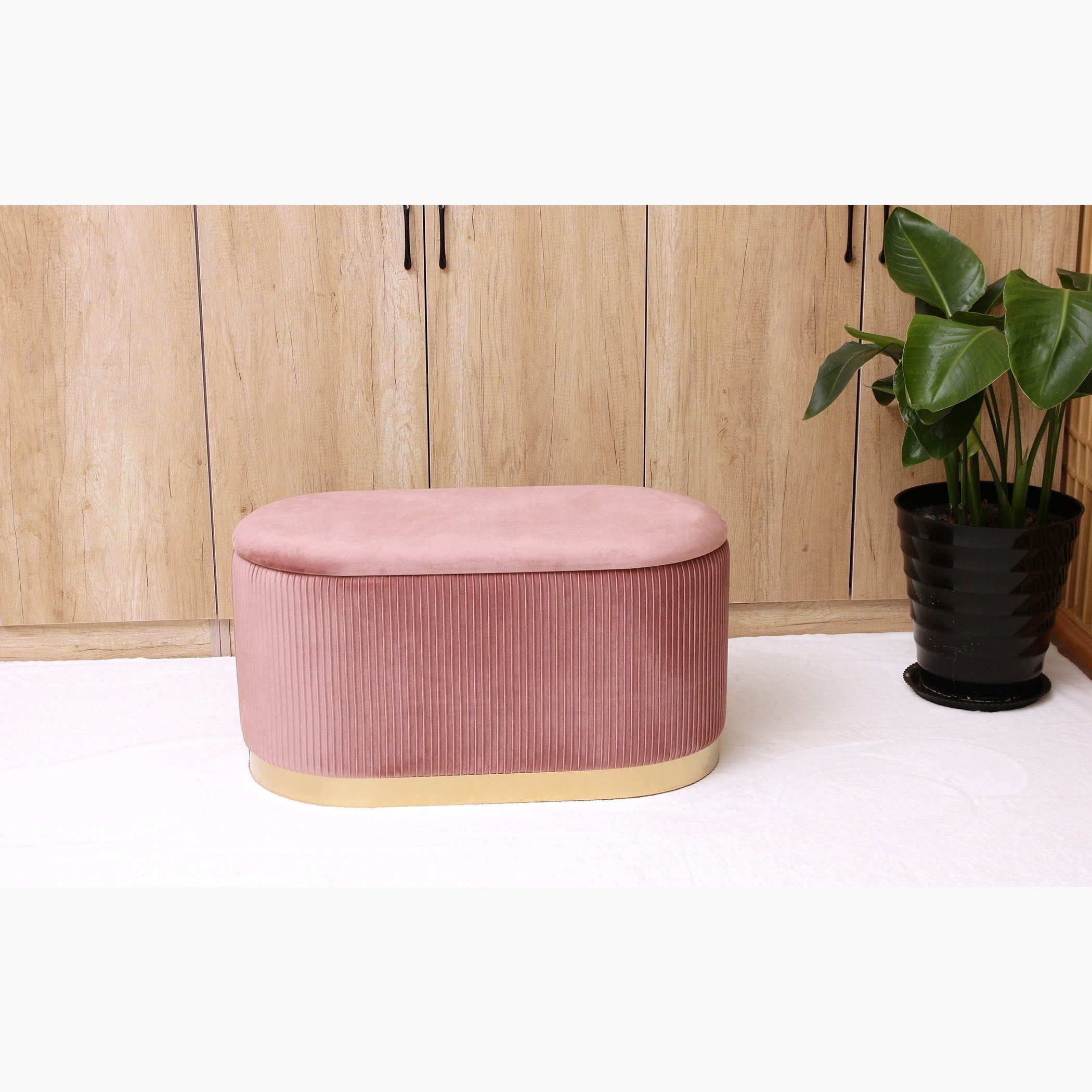 طقم مسند قدم مخملي 3 قطع بوحدة تخزين من إيفلين-hbxlivingroom-sofasandarmchairs-ottomansandfootstools-image-6