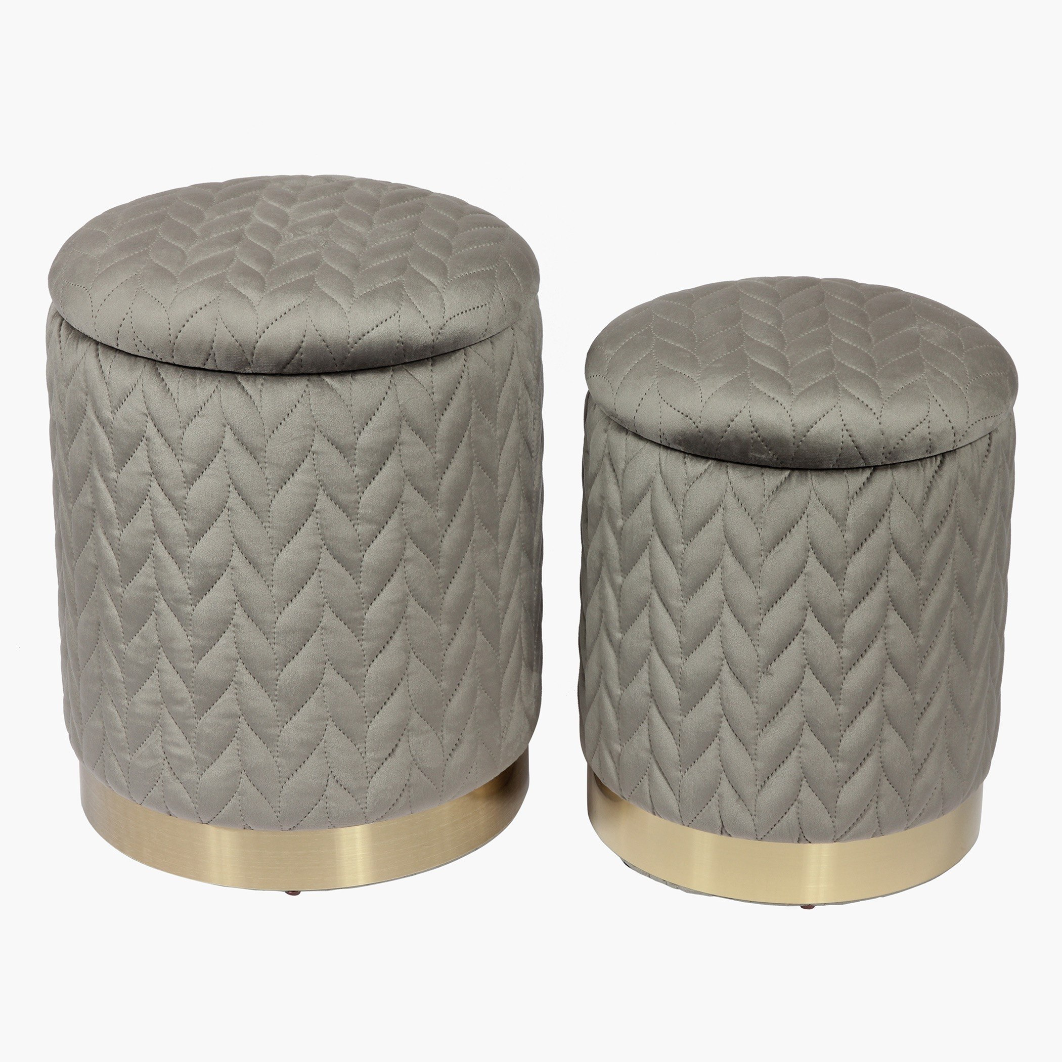 طقم مسند قدم مخملي قطعتان بوحدة تخزين من تريبيكا-hbxlivingroom-sofasandarmchairs-ottomansandfootstools-image-3
