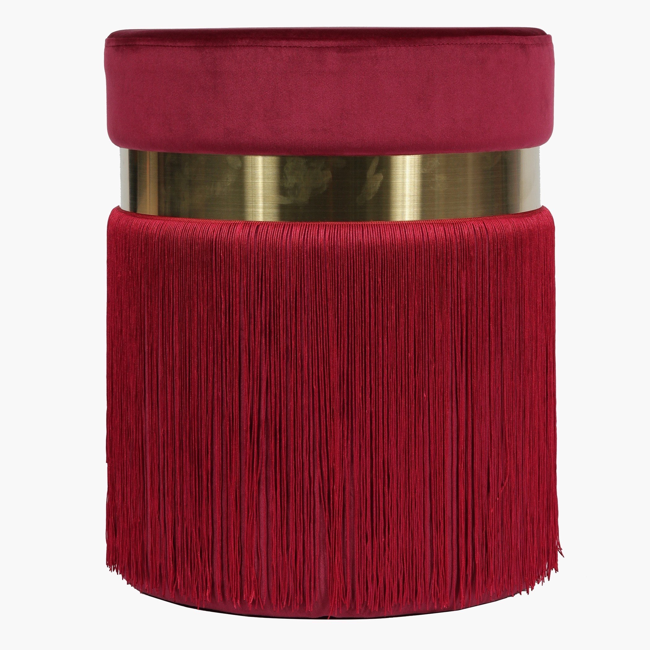 Ives Velvet Ottoman with Tassels-hbxlivingroom-sofasandarmchairs-ottomansandfootstools-image-4