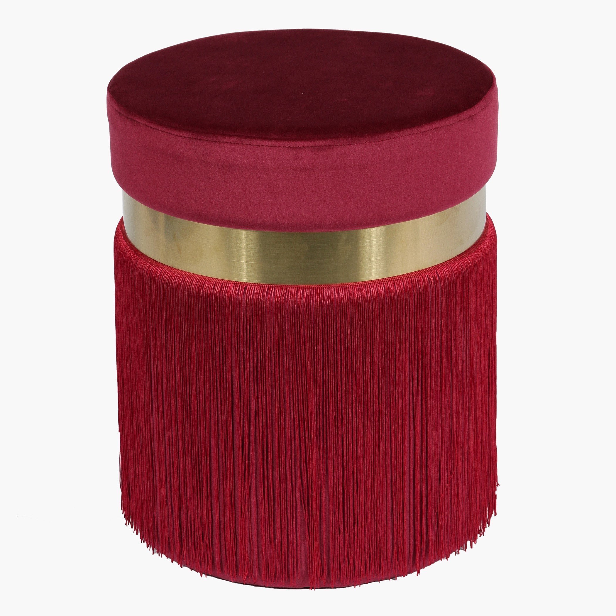 Ives Velvet Ottoman with Tassels-hbxlivingroom-sofasandarmchairs-ottomansandfootstools-image-5