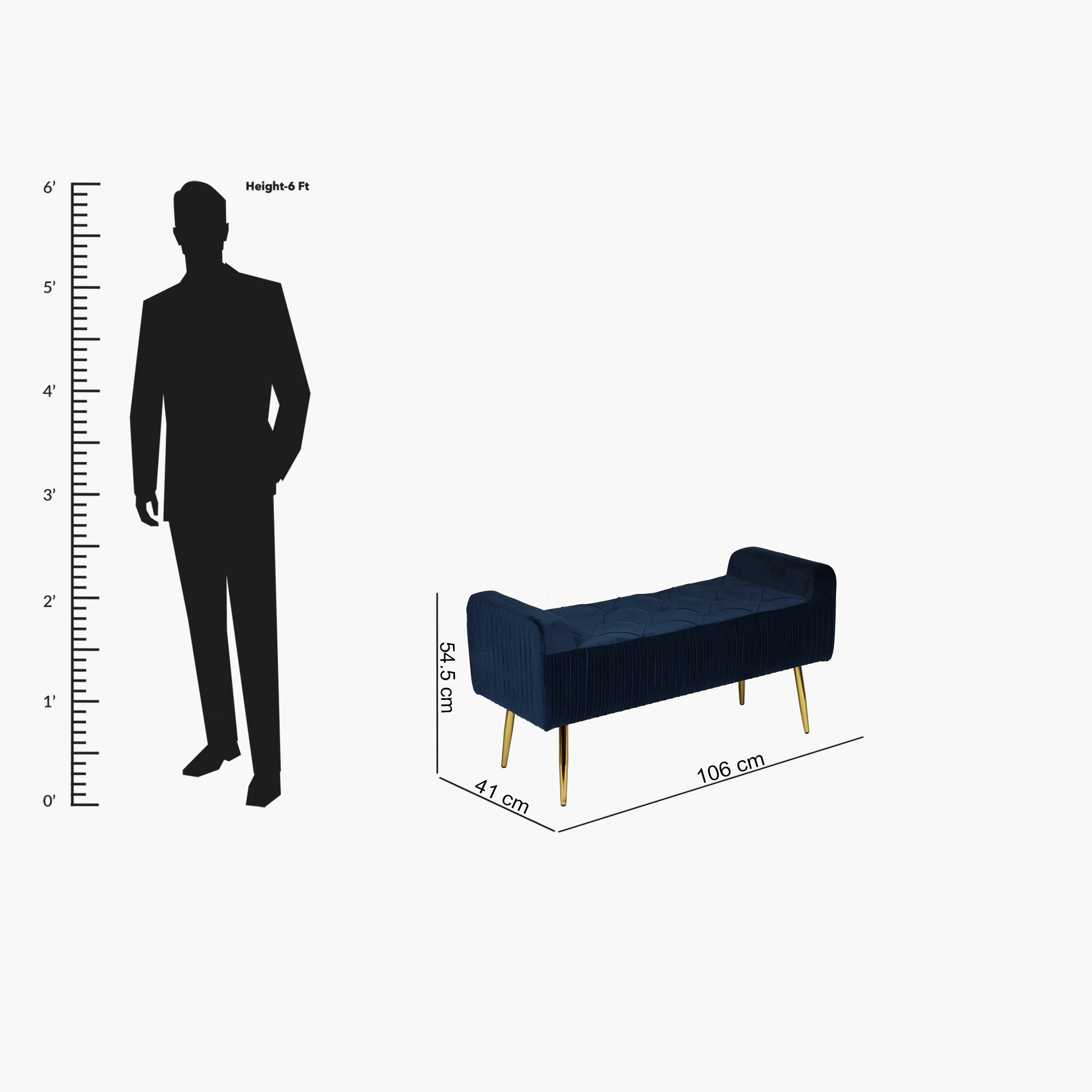 مقعد بنش مخملي من أديلين-hbxfurniture-sofasandarmchairs-benches-image-8