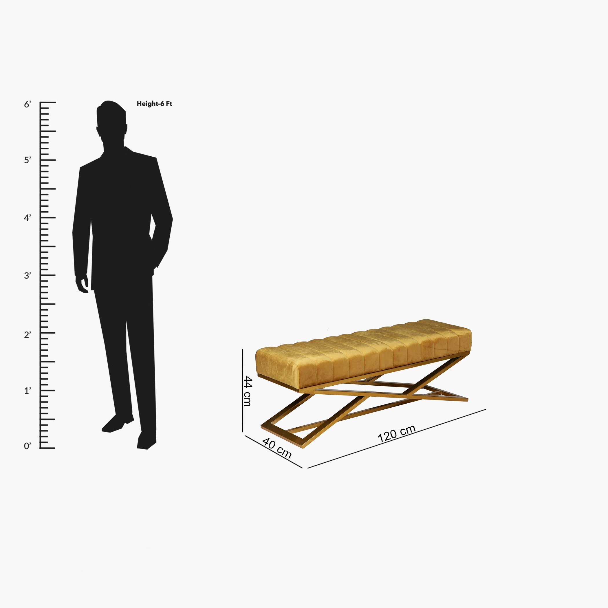 مقعد بنش مخملي من مارلو-hbxfurniture-sofasandarmchairs-benches-image-7