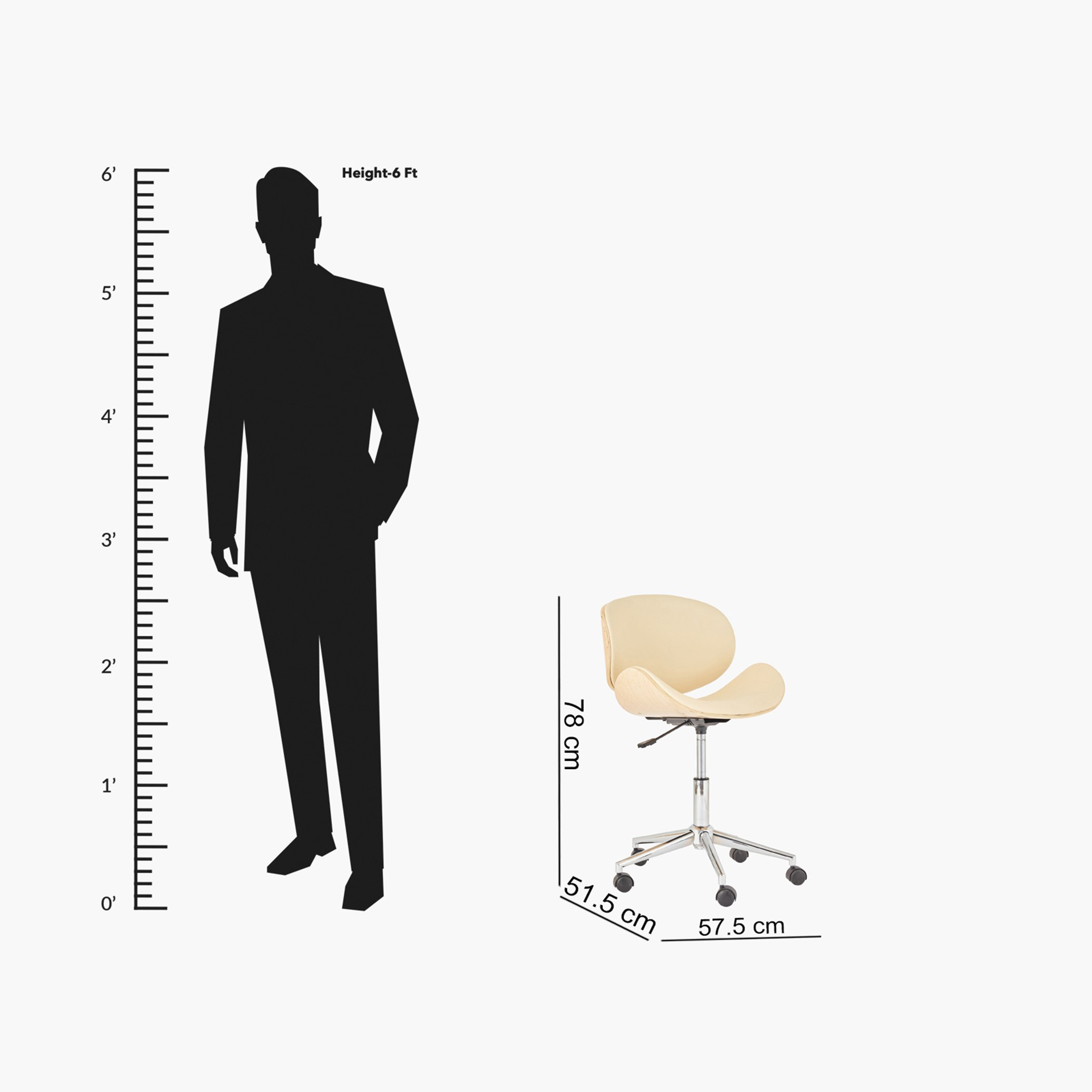 كرسي مكتب خشب مصبوب من إنديانا-hbxfurniture-kidsroom-studychairs-image-9