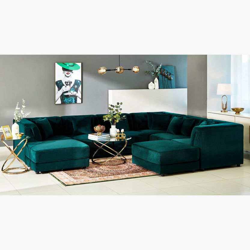 Regano Corner Sofa with 2 Cushions-Sofas-image-9