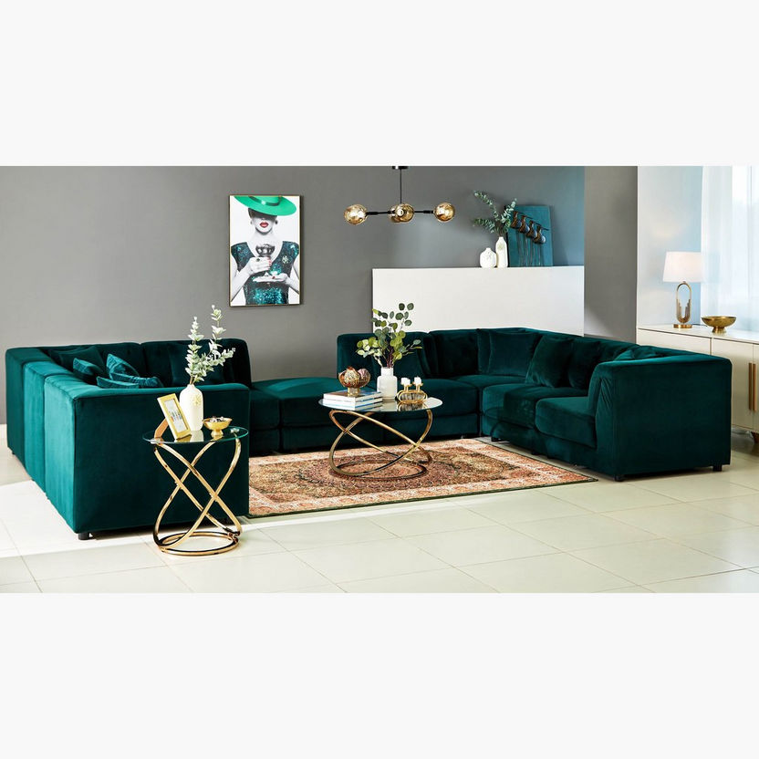 Regano Corner Sofa with 2 Cushions-Sofas-image-7