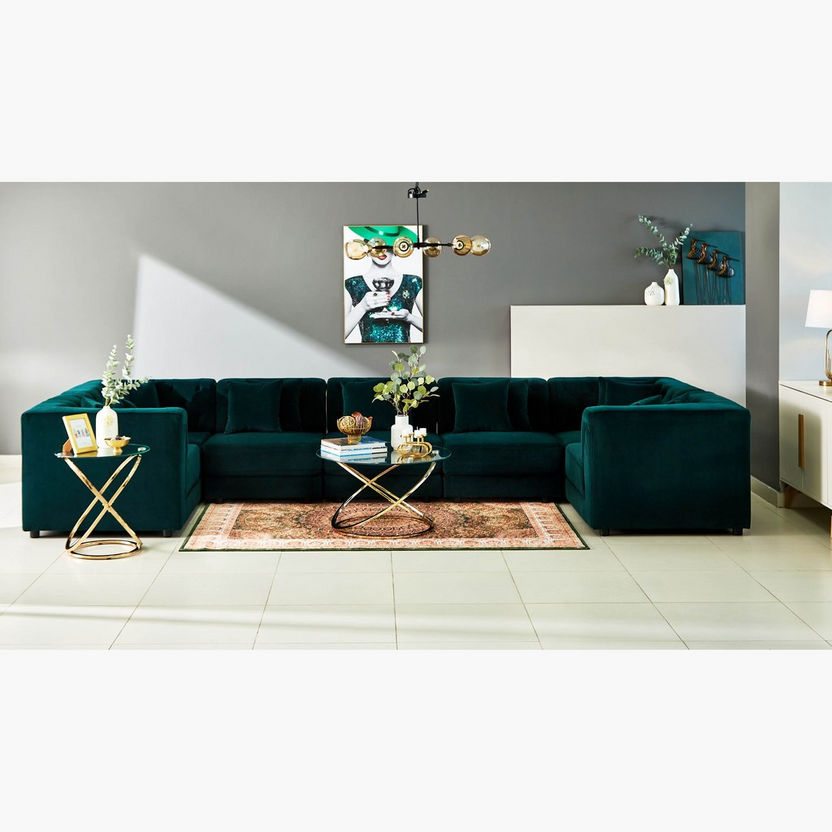 Regano Corner Sofa with 2 Cushions-Sofas-image-8