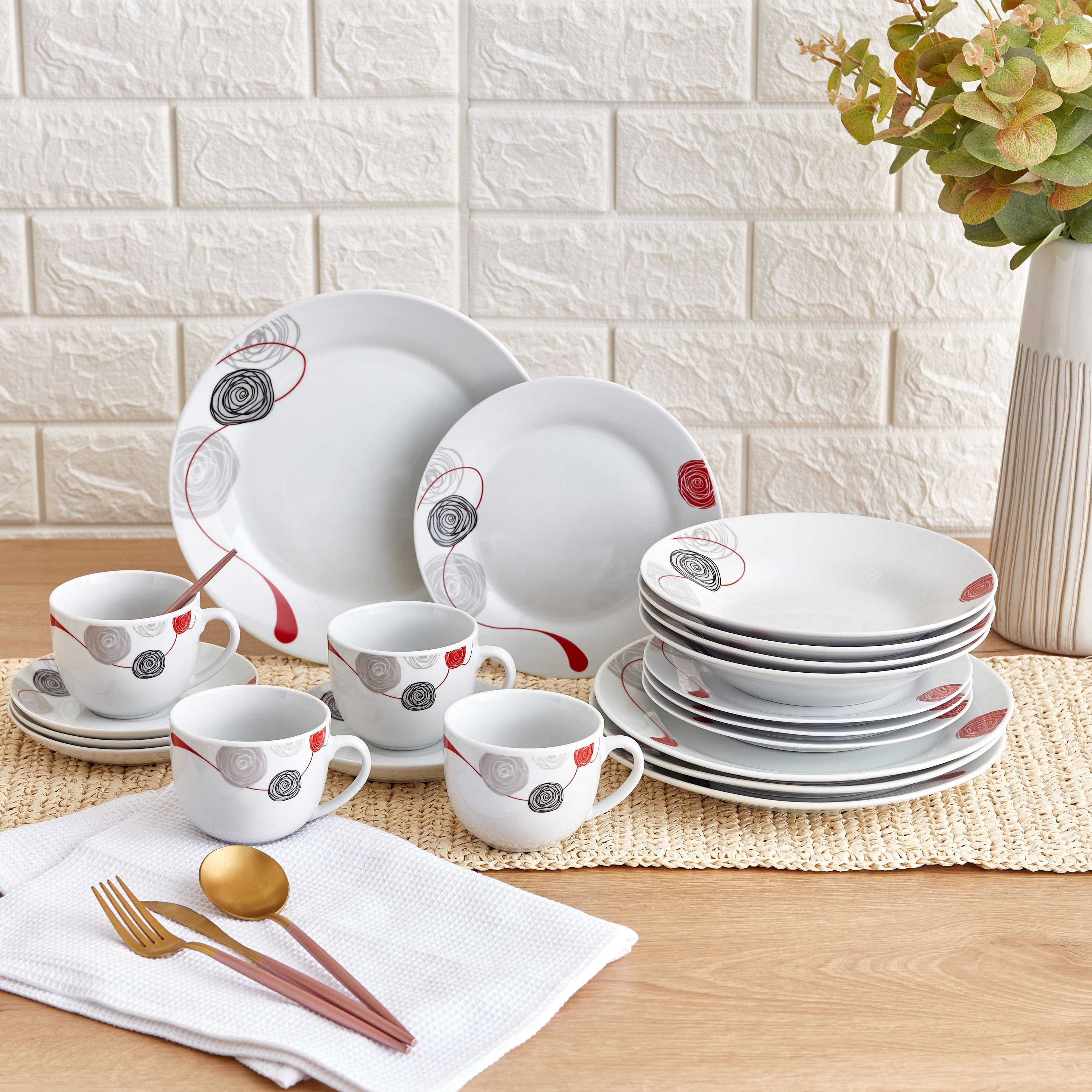 طقم عشاء 20 قطعة سكتش ليف من أتلانتا-hbxhomeware-hbxkitchen-image-1