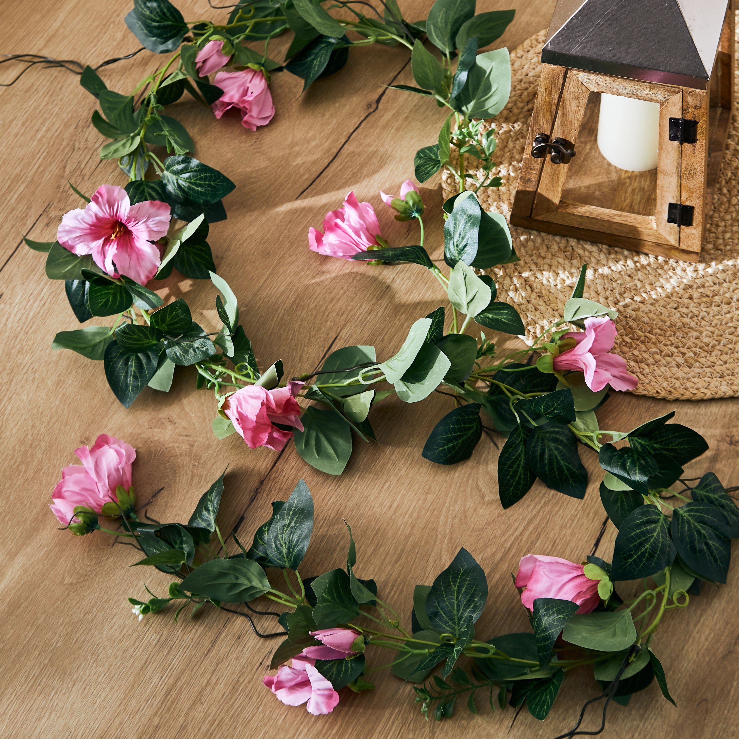 إكليل زهور من إيدينك - 180 سم-hbxdecorandfurnishings-homeaccessories-artificialflowersandplants-image-3