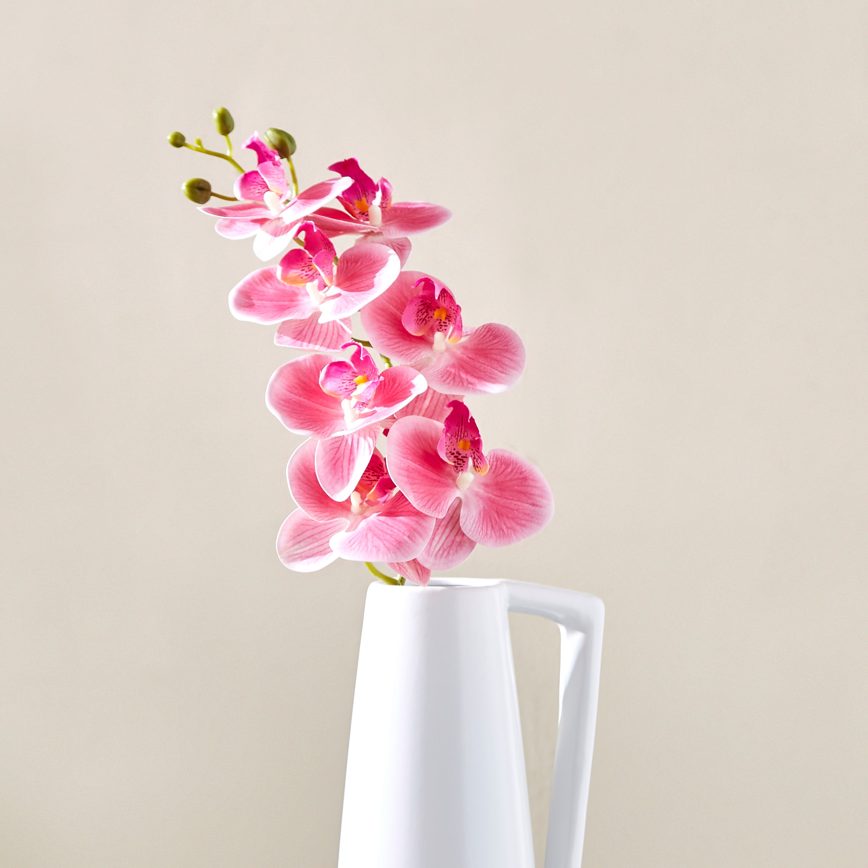 غصن أوركيد بـ 7 رؤوس من آريا - 77 سم-hbxdecorandfurnishings-homeaccessories-artificialflowersandplants-image-1