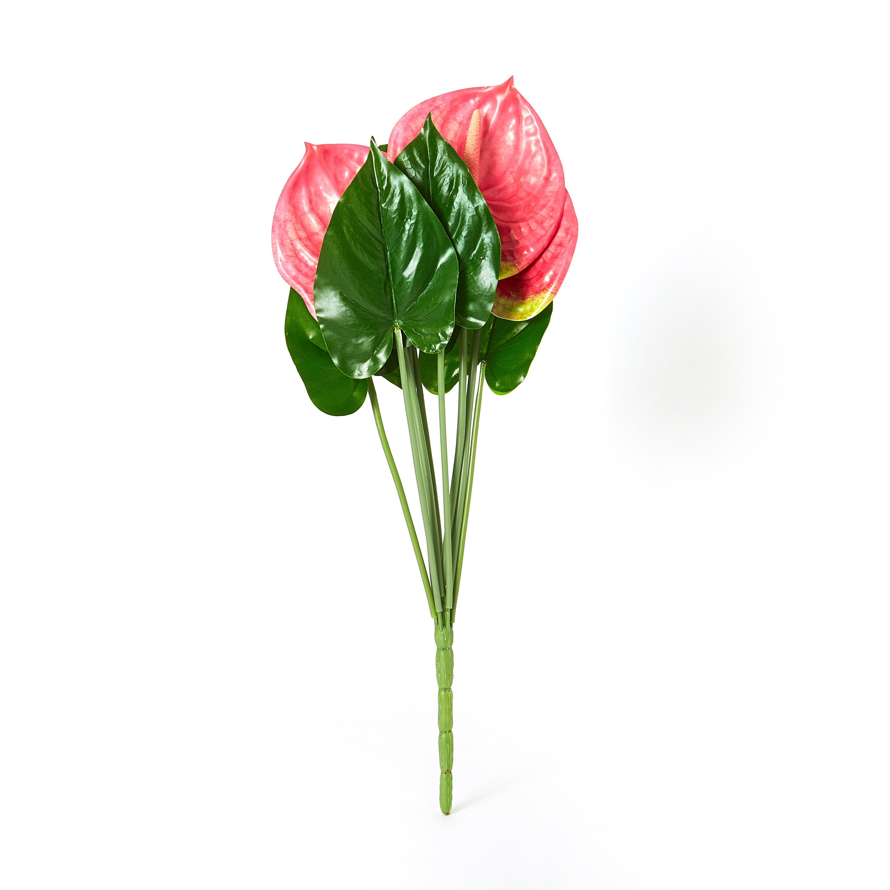 ساق نبات أنثوريوم بـ3 رؤوس من آريا - 43 سم-hbxdecorandfurnishings-homeaccessories-artificialflowersandplants-image-4