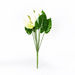Aria 3-Head Anthurium Stem - 43 cm-Artificial Flowers and Plants-thumbnailMobile-3