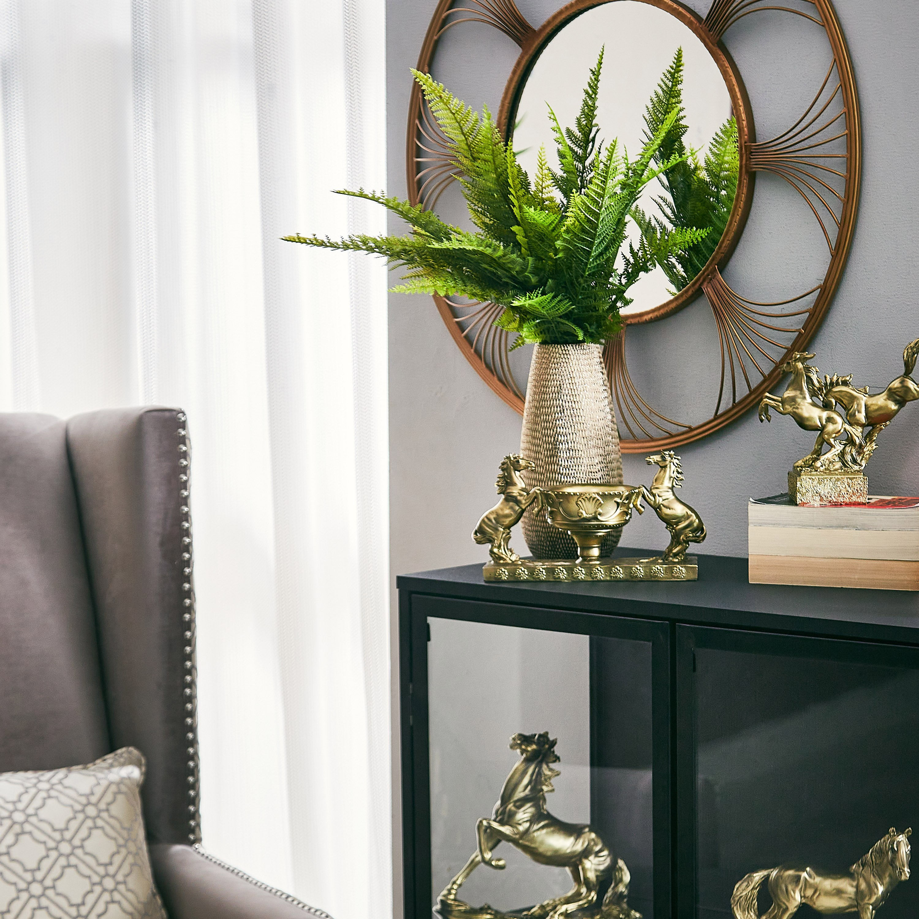 فيرن بانش من أريا - 50 سم-hbxdecorandfurnishings-homeaccessories-artificialflowersandplants-image-3