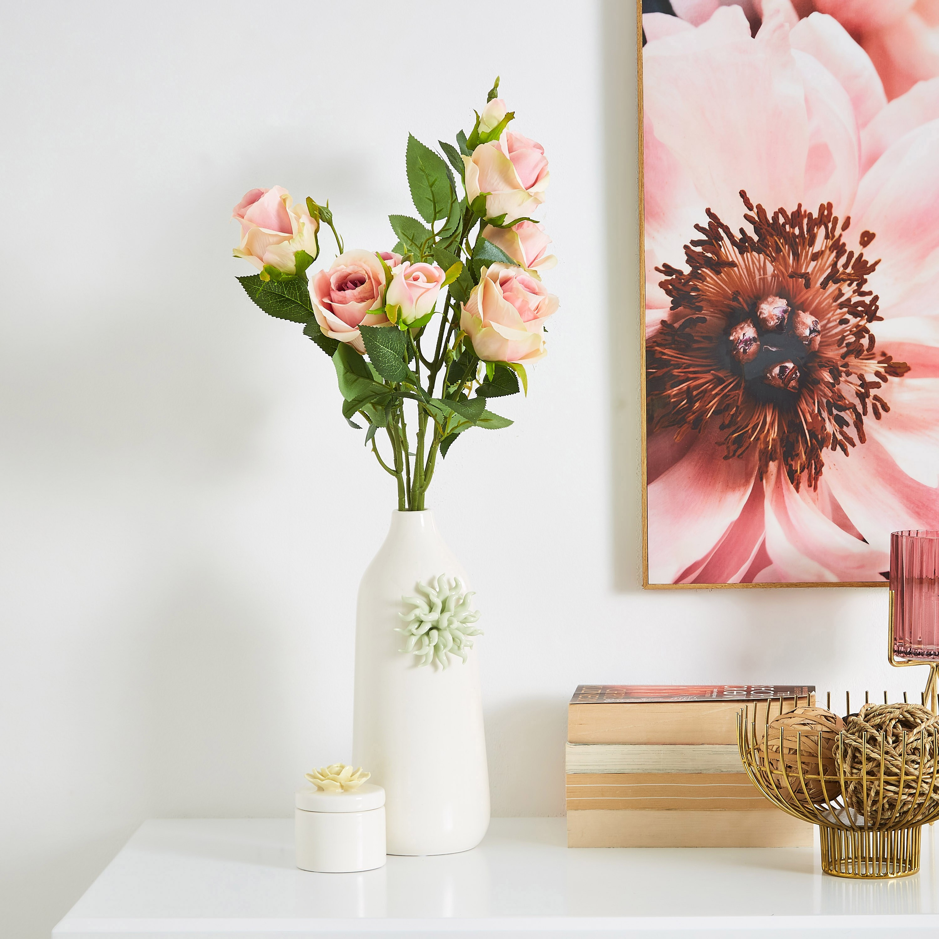 جذع باقة ورد بـ8 رؤوس من ليدا - 53 سم-hbxdecorandfurnishings-homeaccessories-artificialflowersandplants-image-3