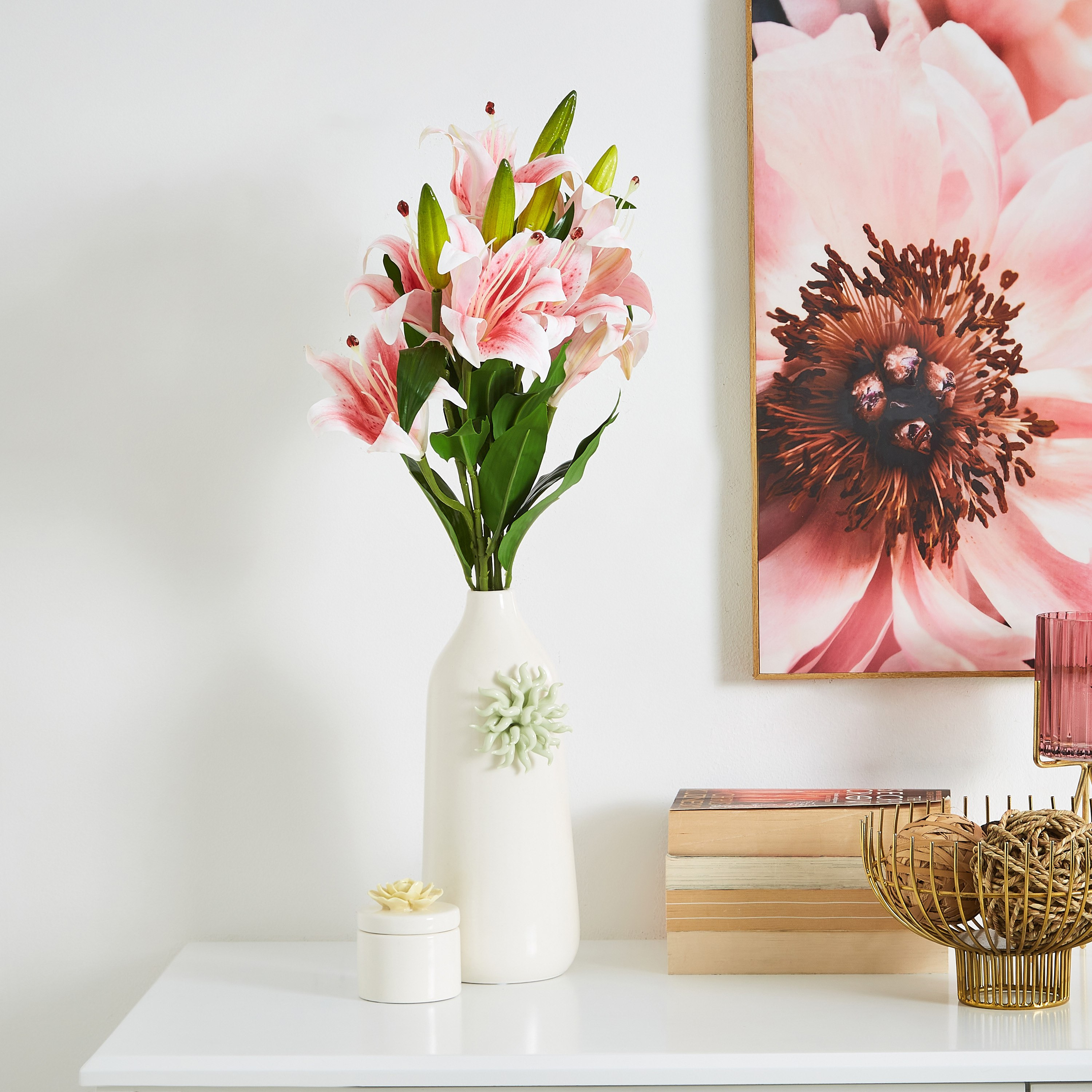 جذع باقة زنبق بـ 7 رؤوس من آريا- 57 سم-hbxdecorandfurnishings-homeaccessories-artificialflowersandplants-image-3