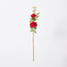 Aria 3-Heads Velvet Rose Stem - 76 cm-Artificial Flowers and Plants-thumbnailMobile-3