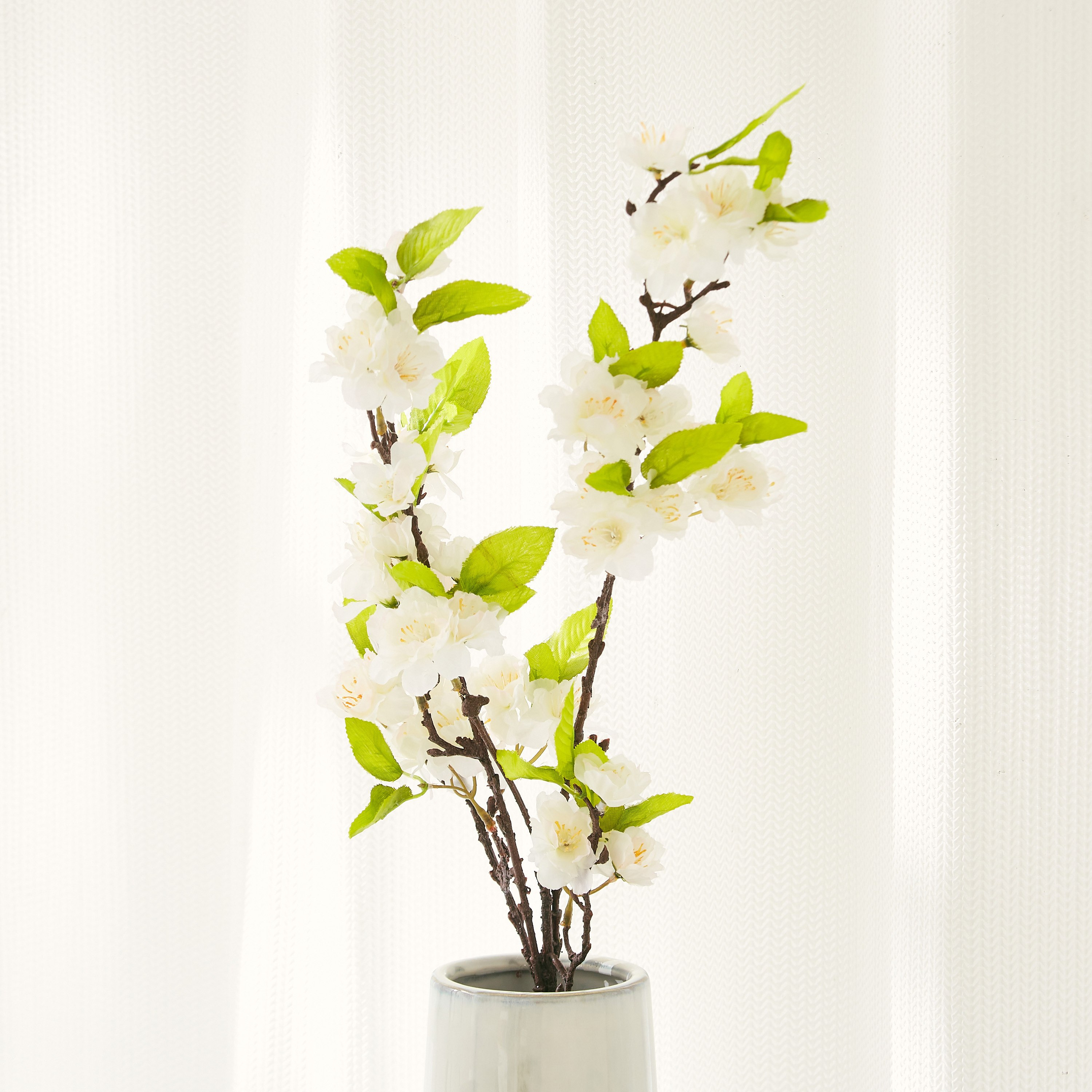 زهرة شيري بلسوم من آريا - 90 سم-hbxdecorandfurnishings-homeaccessories-artificialflowersandplants-image-1
