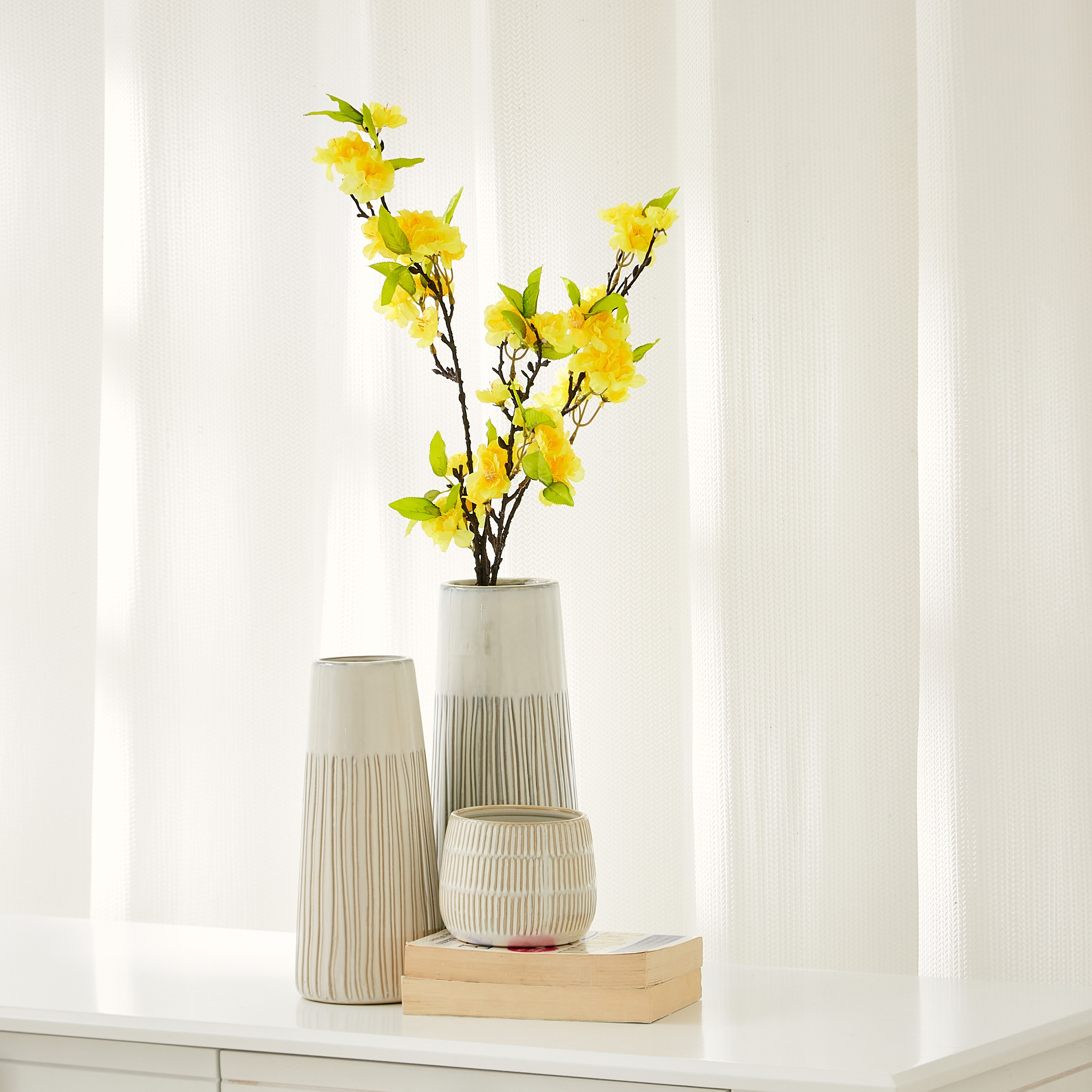 Aria Cherry Blossom - 90 cm-hbxdecorandfurnishings-homeaccessories-artificialflowersandplants-image-3