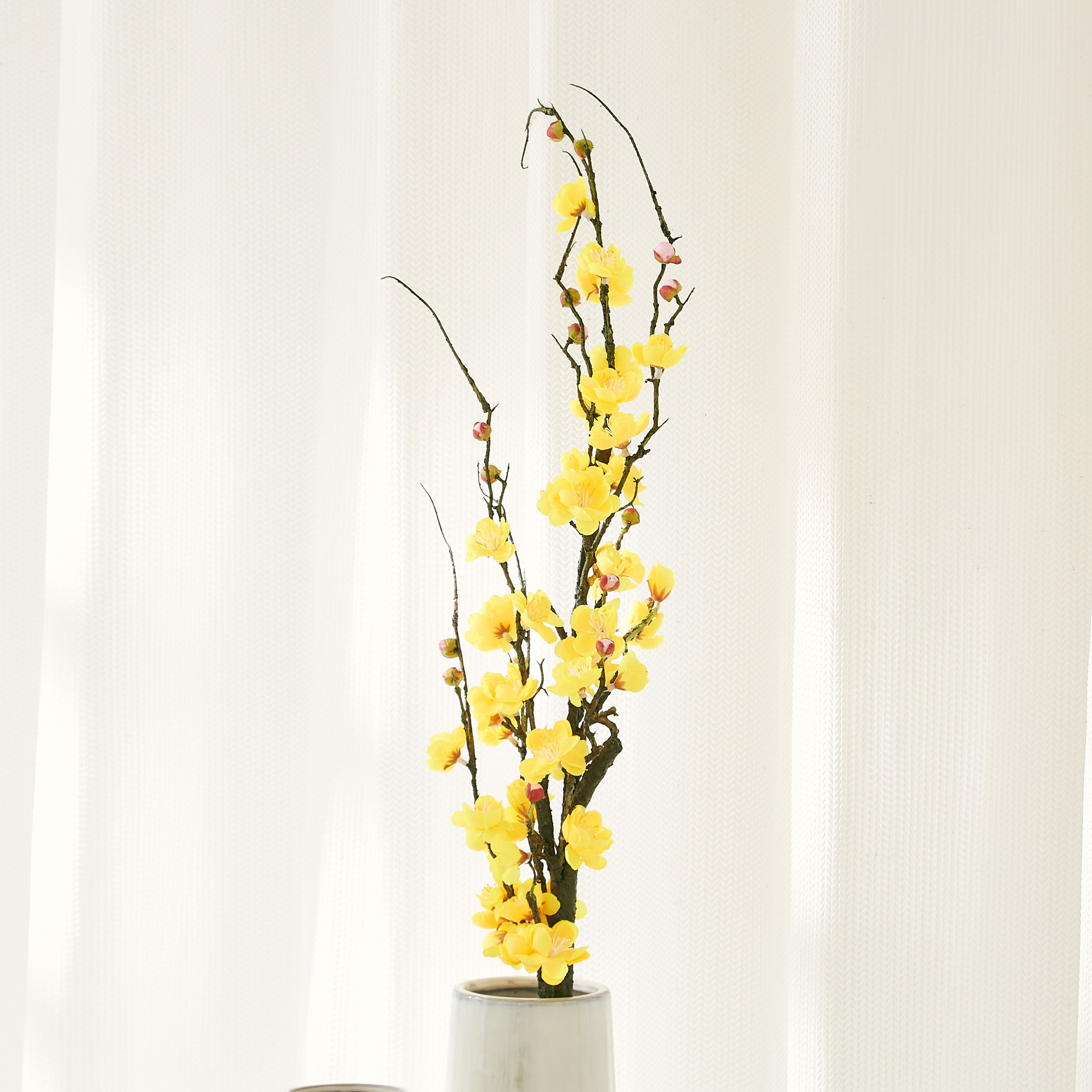 زهر نبات البرقوق من آريا - 120 سم-hbxdecorandfurnishings-homeaccessories-artificialflowersandplants-image-1