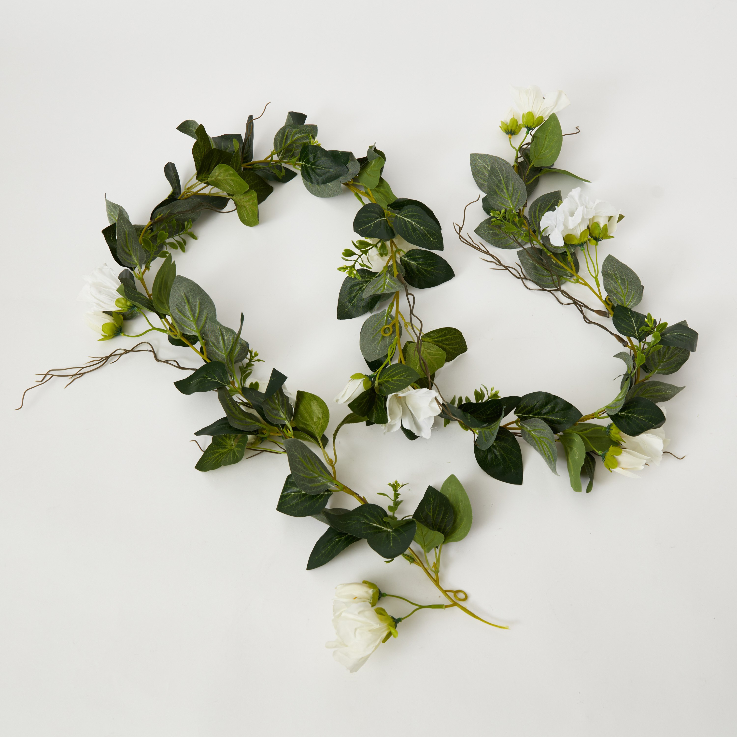 إكليل بتصميم ورق شجر من إدينيك - 180 سم-hbxdecorandfurnishings-homeaccessories-artificialflowersandplants-image-4