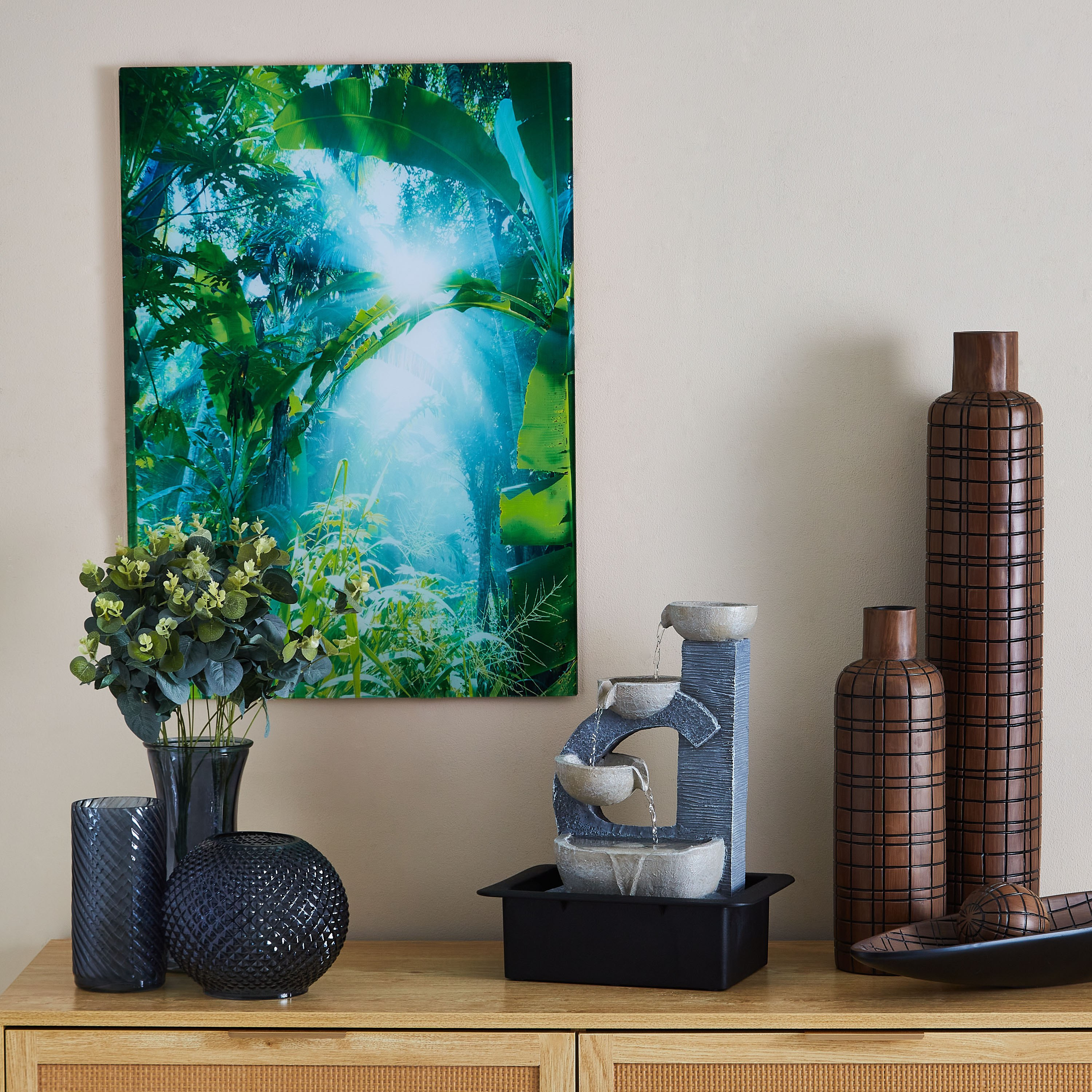 نافورة من جالاكسي جيومانتيك - 30x22x39 سم-hbxhomeware-hbxdecorandfurnishings-image-4