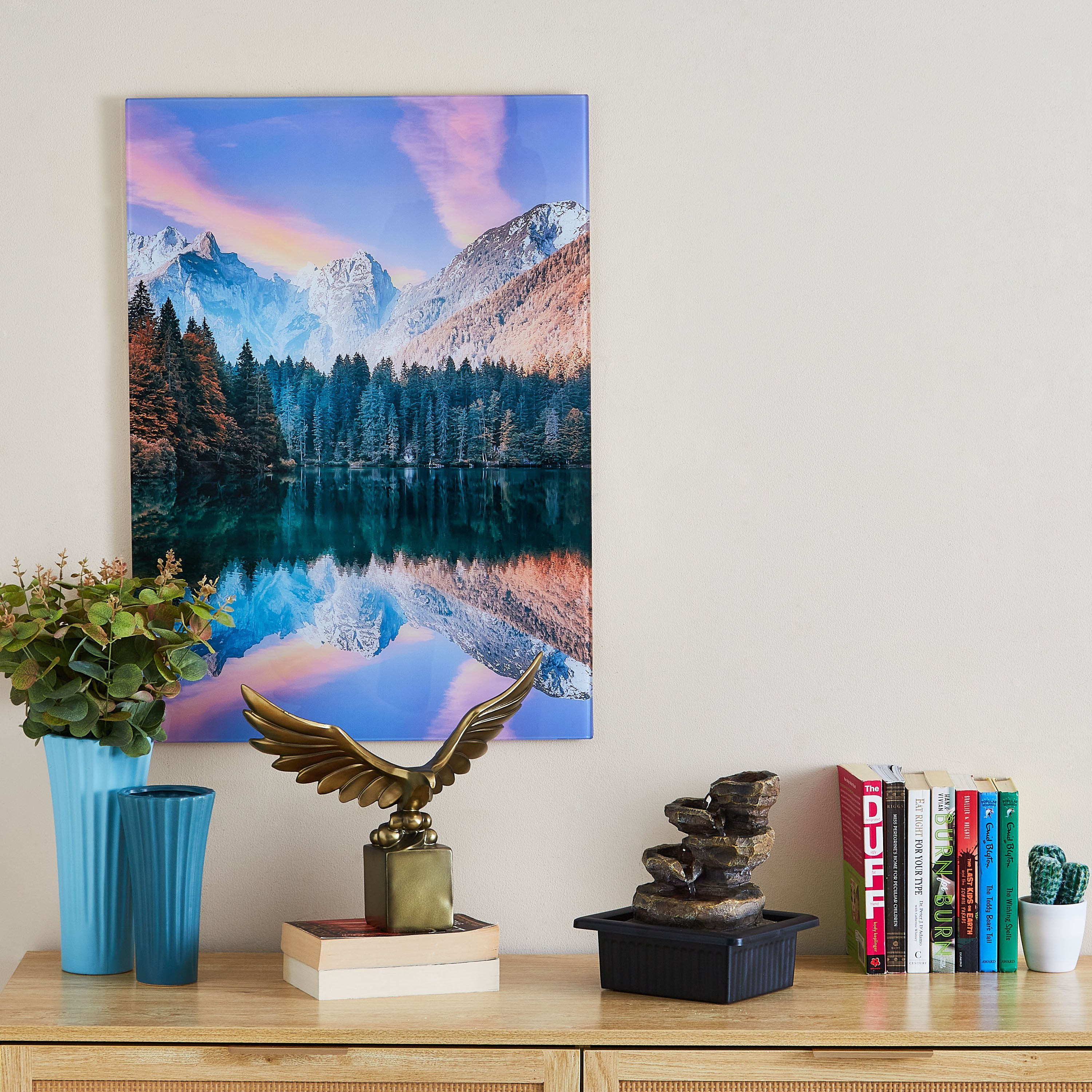 نافورة من جالاكسي روك - 21x17x25 سم-hbxhomeware-hbxdecorandfurnishings-image-4