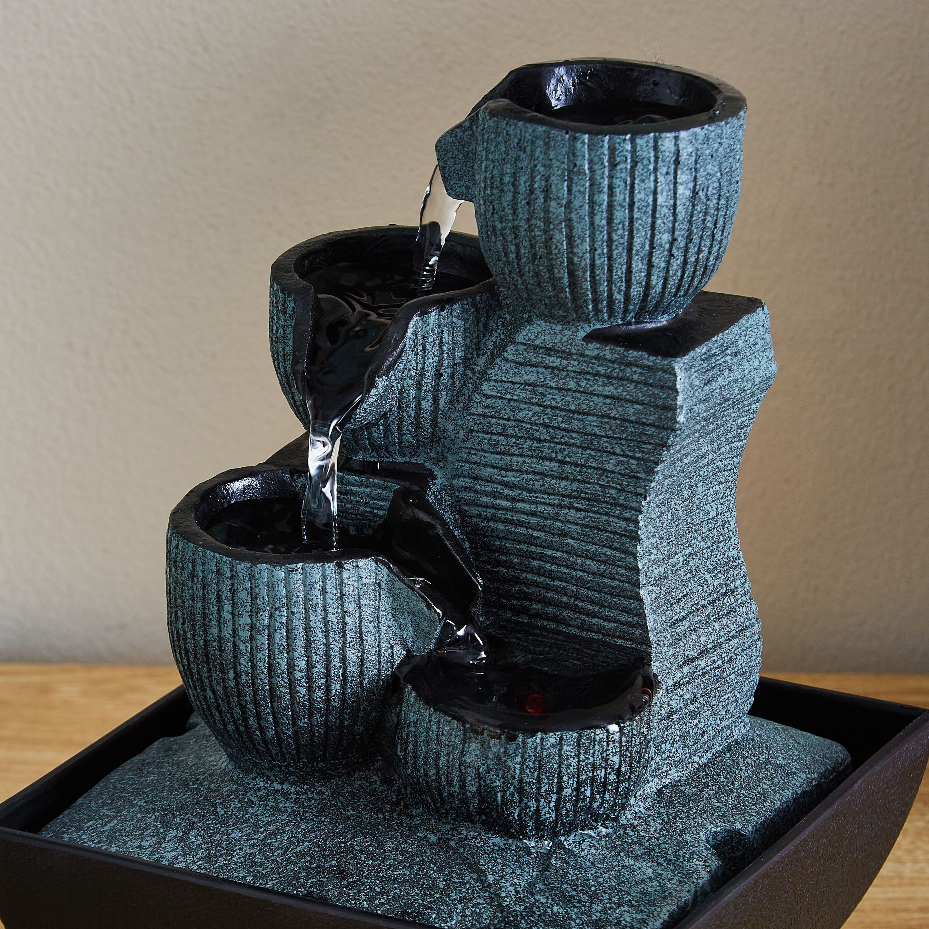 نافورة جالاكسي ميني جيومانتيك - 13x12x17 سم-hbxhomeware-hbxdecorandfurnishings-image-2