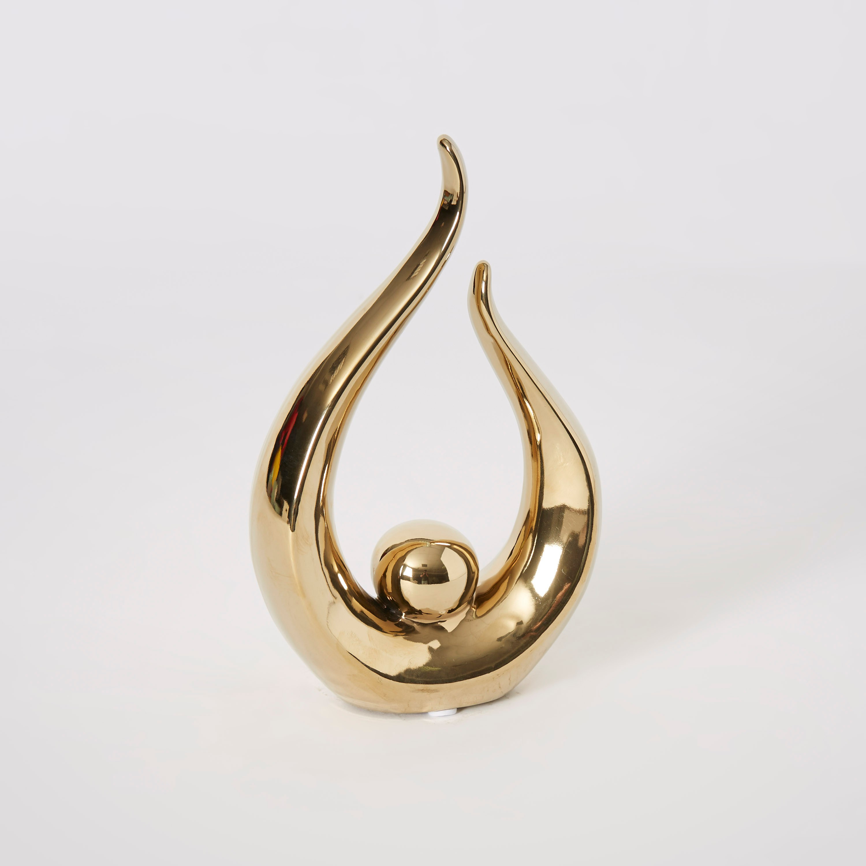 تمثال تجريدي سيراميك صغير من إلينا - 12.5x5.5x20 سم-hbxhomeware-homedecor-figurinesandornaments-image-5