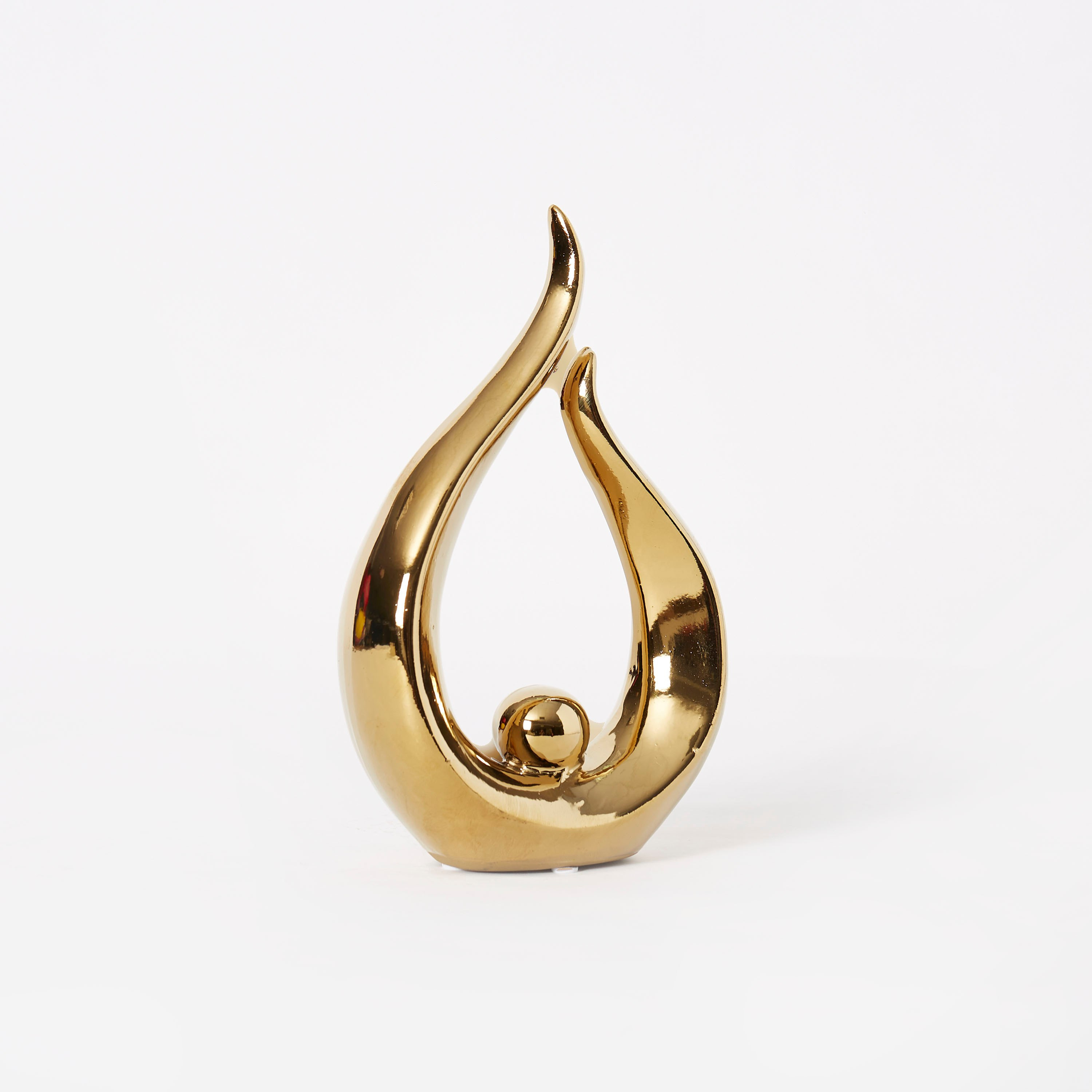تمثال تجريدي سيراميك كبير من إلينا - 15.5x6.5x25 سم-hbxhomeware-homedecor-figurinesandornaments-image-4