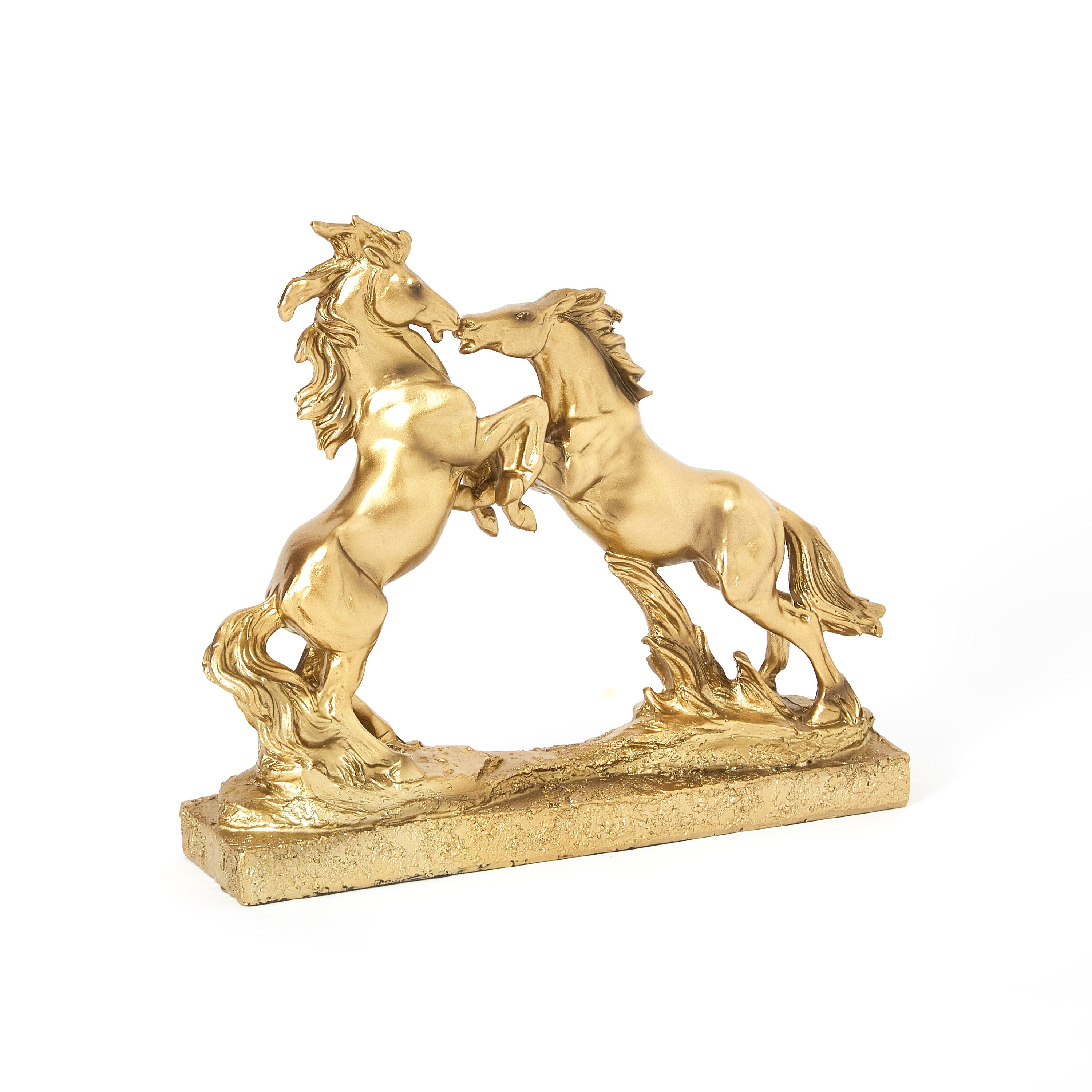 تمثال بولي ريزين على شكل خيول من زوي- 21.2x5x18 سم-hbxhomeware-homedecor-figurinesandornaments-image-5