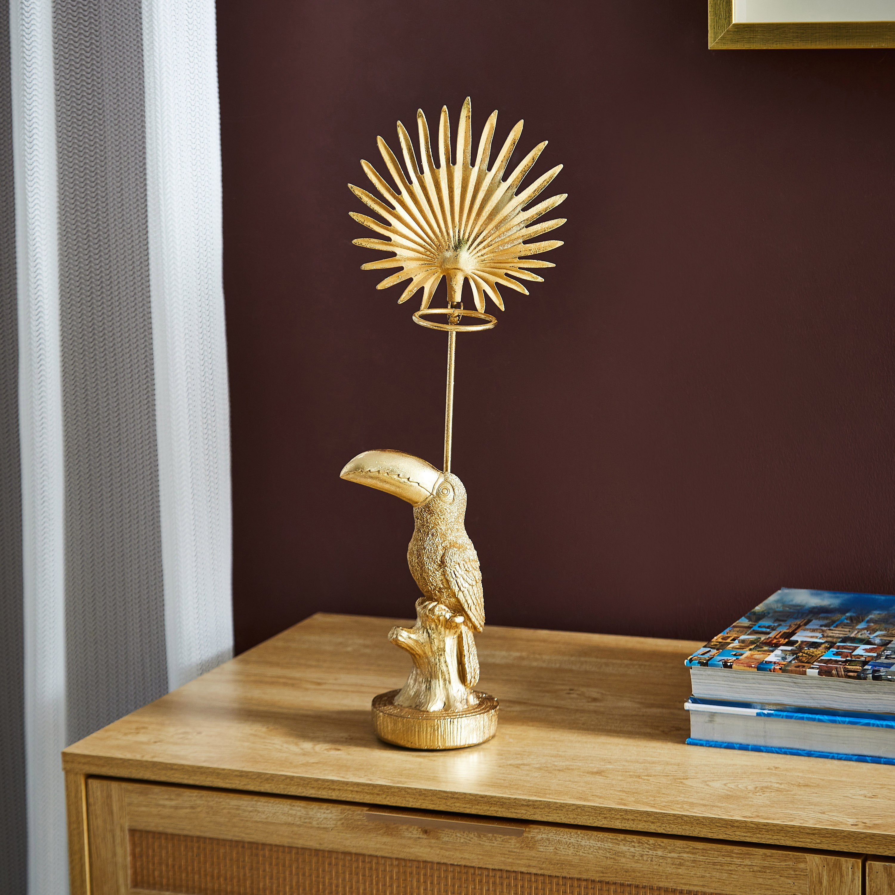 تمثال على شكل طائر من زوي 16x9.5x46 سم-hbxhomeware-homedecor-figurinesandornaments-image-1