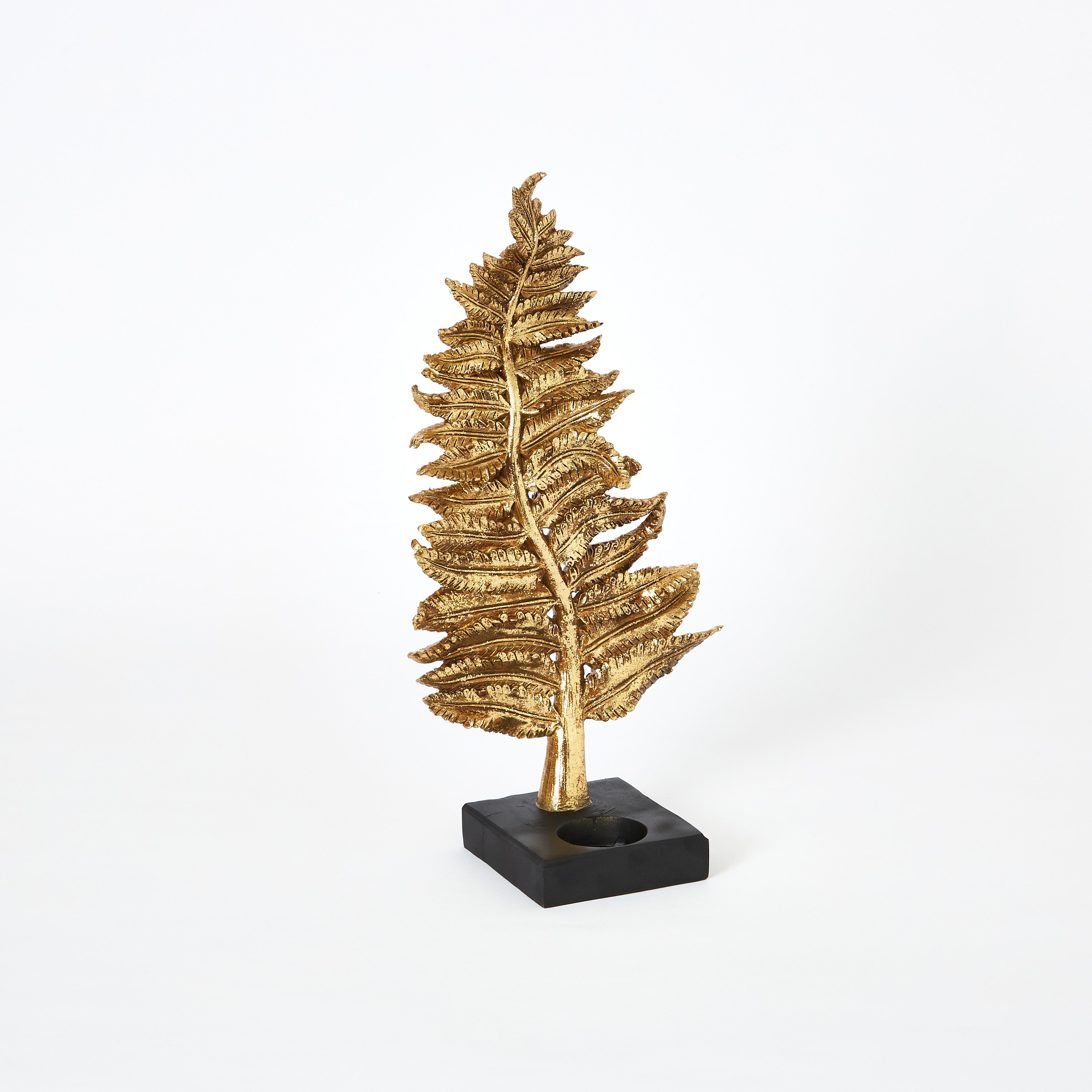 منحوتة بتصميم أوراق نبات السرخس بوليريسين من زوي - 19x13.5x37 سم-hbxhomeware-homedecor-figurinesandornaments-image-5